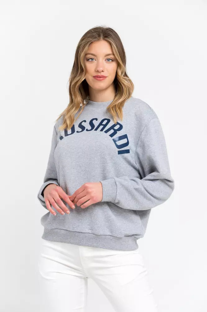 Trussardi Sweat oversize Elevated Casual Chic