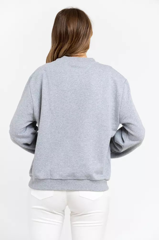 Trussardi Sweat oversize Elevated Casual Chic