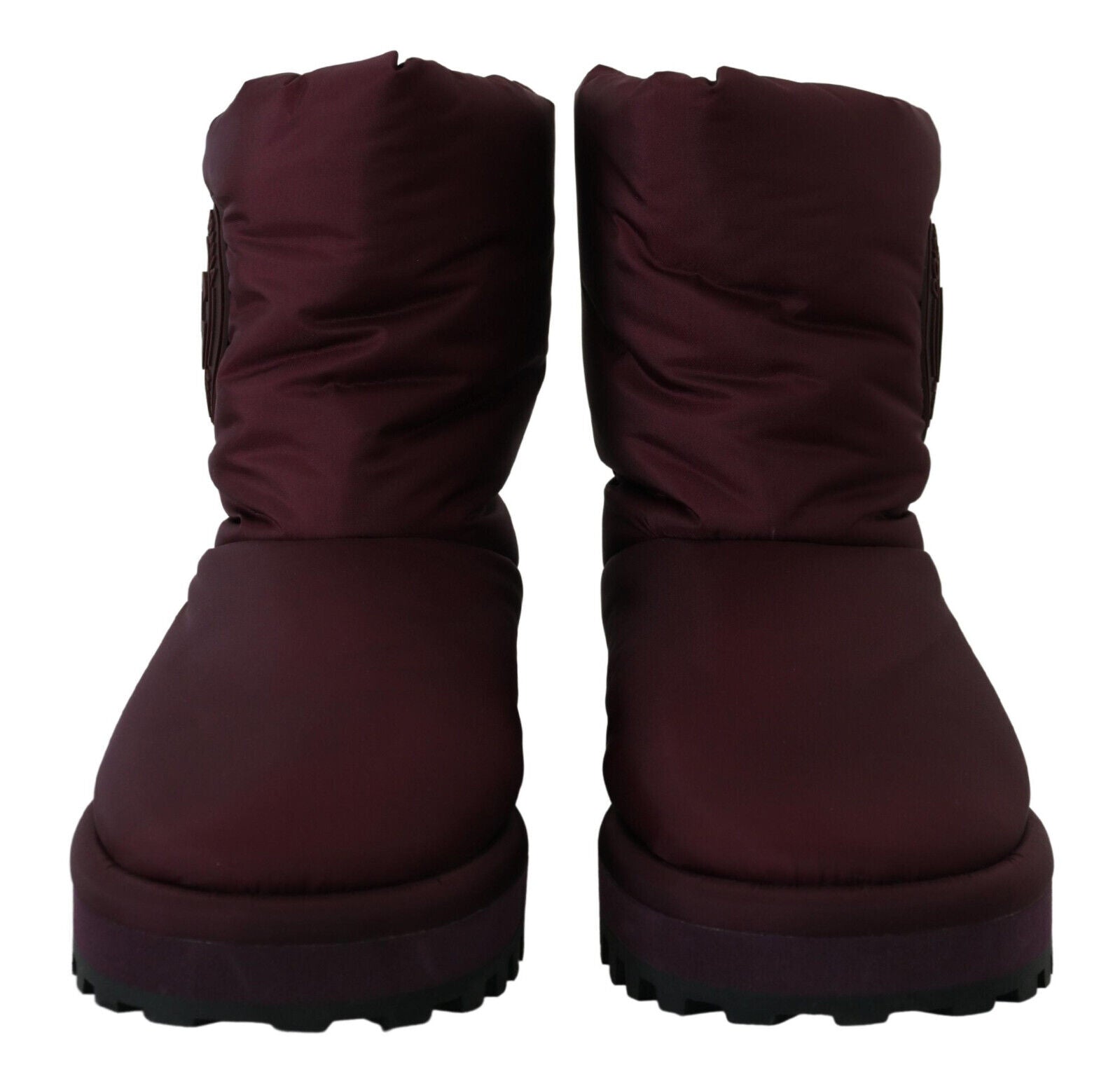 Dolce &amp; Gabbana Bottes mi-mollet élégantes bordeaux