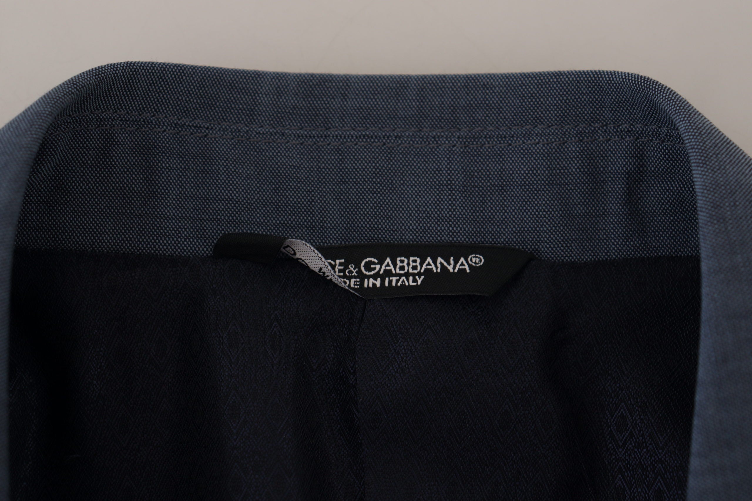 Dolce &amp; Gabbana Blazer de sport bleu élégant à simple boutonnage