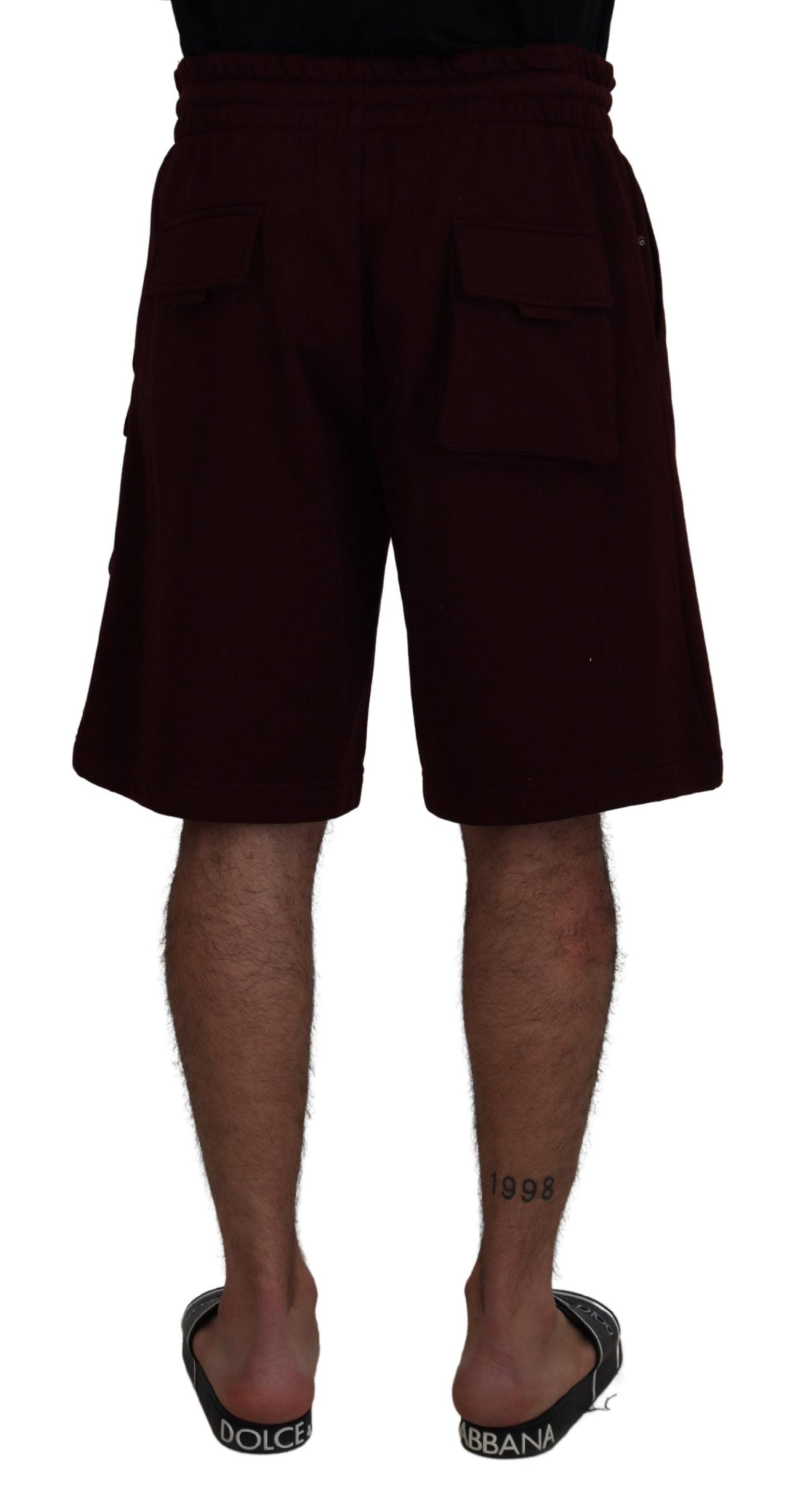 Dolce &amp; Gabbana Short ajusté élégant marron