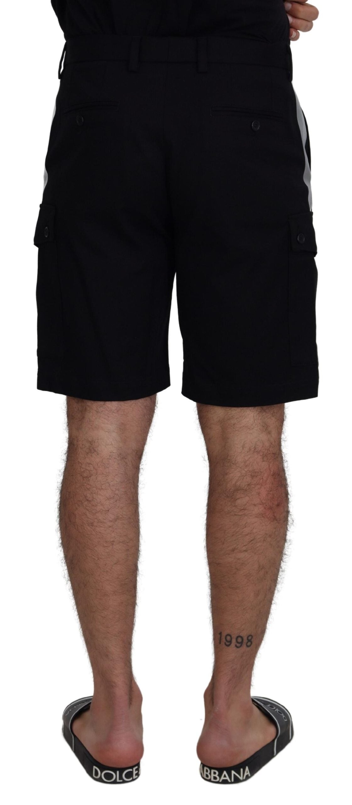 Dolce &amp; Gabbana Short noir élégant MainLine