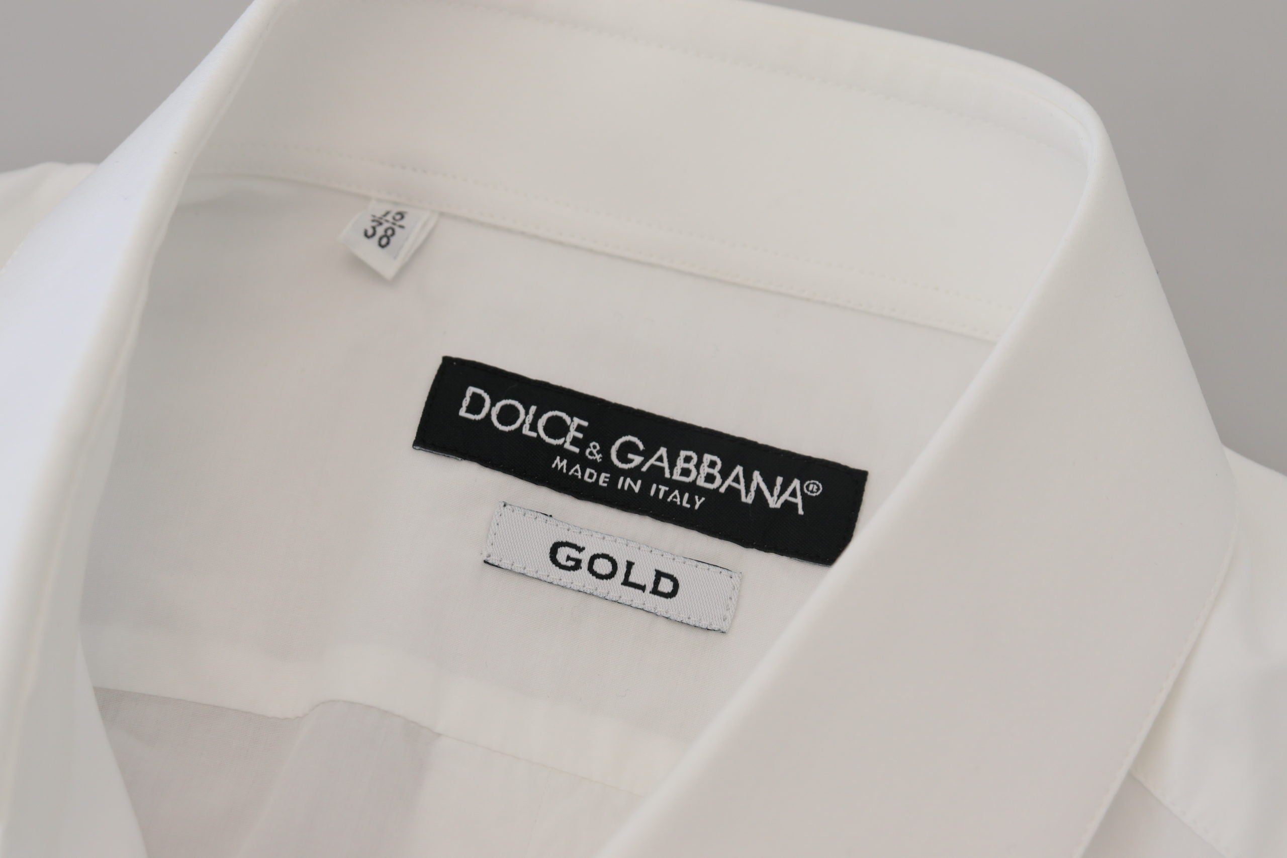 Dolce &amp; Gabbana Chemise habillée coupe slim blanche élégante