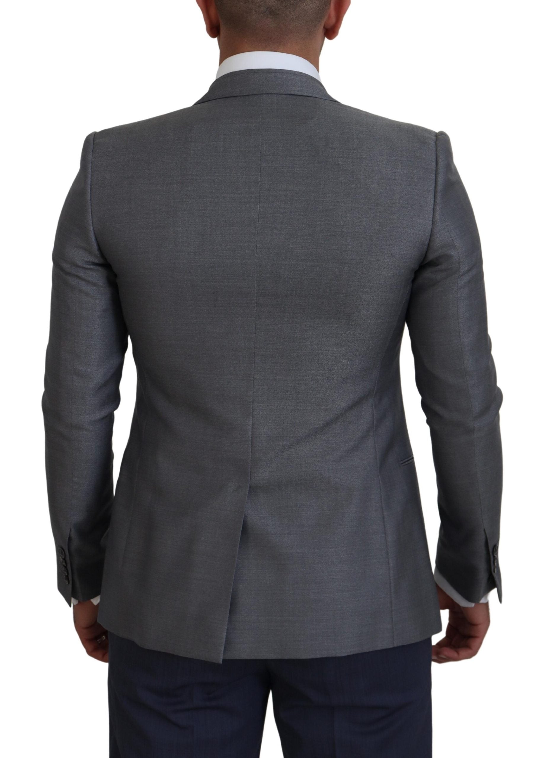 Dolce &amp; Gabbana Veste blazer Sicilia élégante gris clair