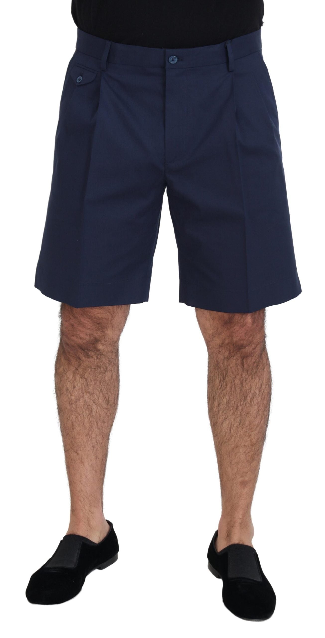 Dolce &amp; Gabbana Short chino bleu élégant