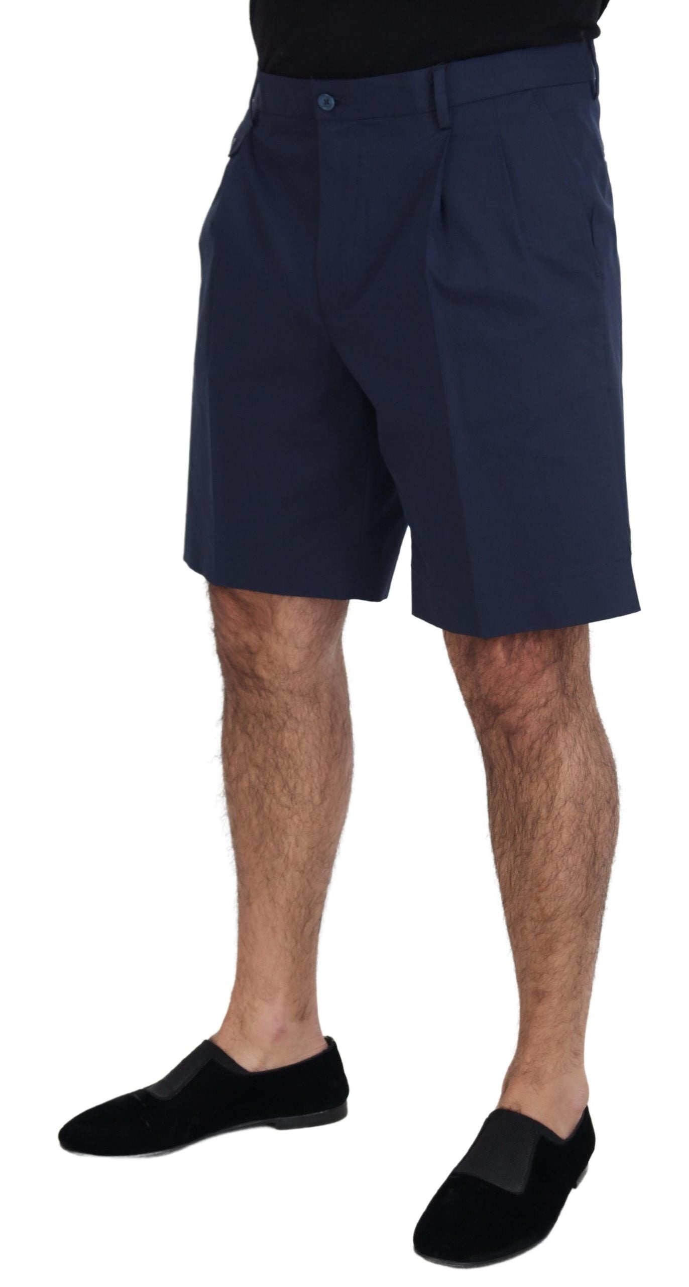 Dolce &amp; Gabbana Short chino bleu élégant