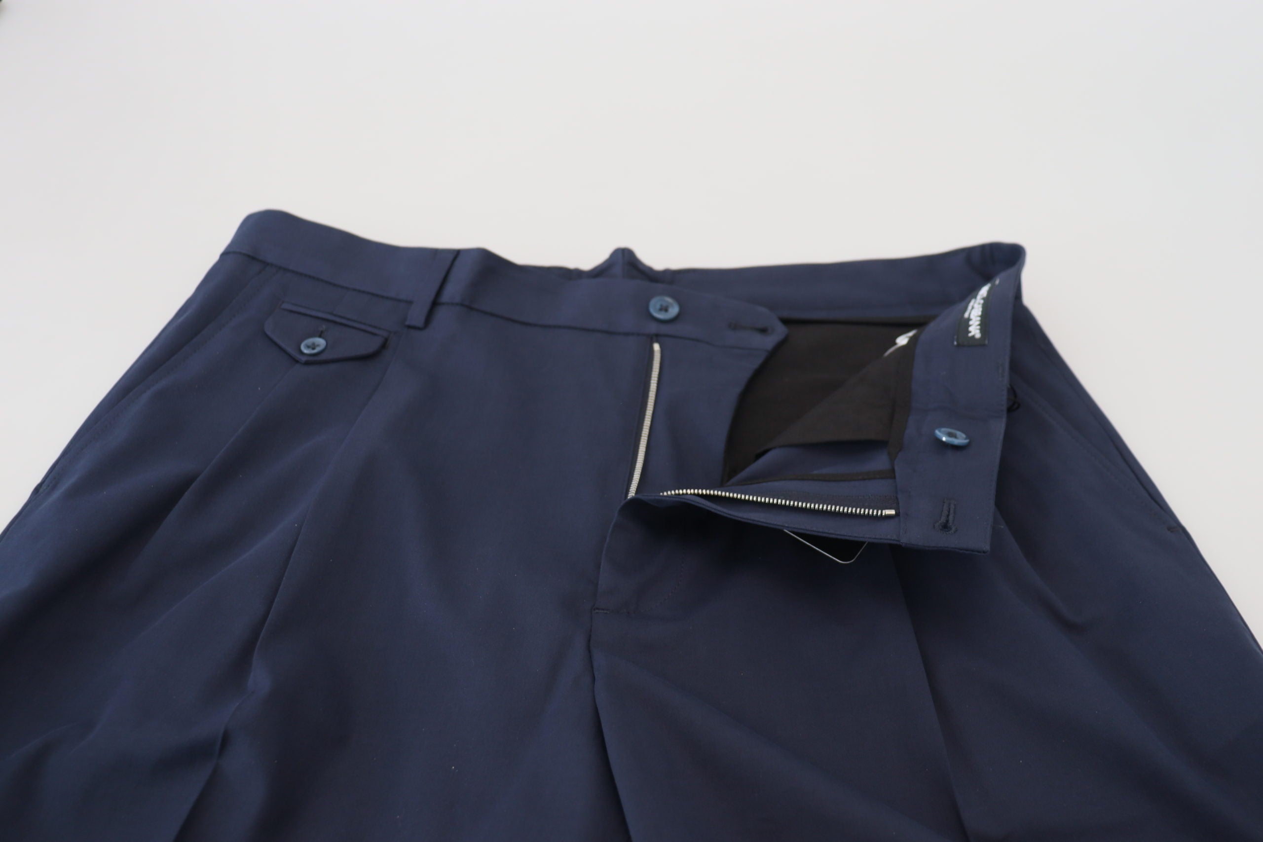 Dolce &amp; Gabbana Short chino bleu élégant