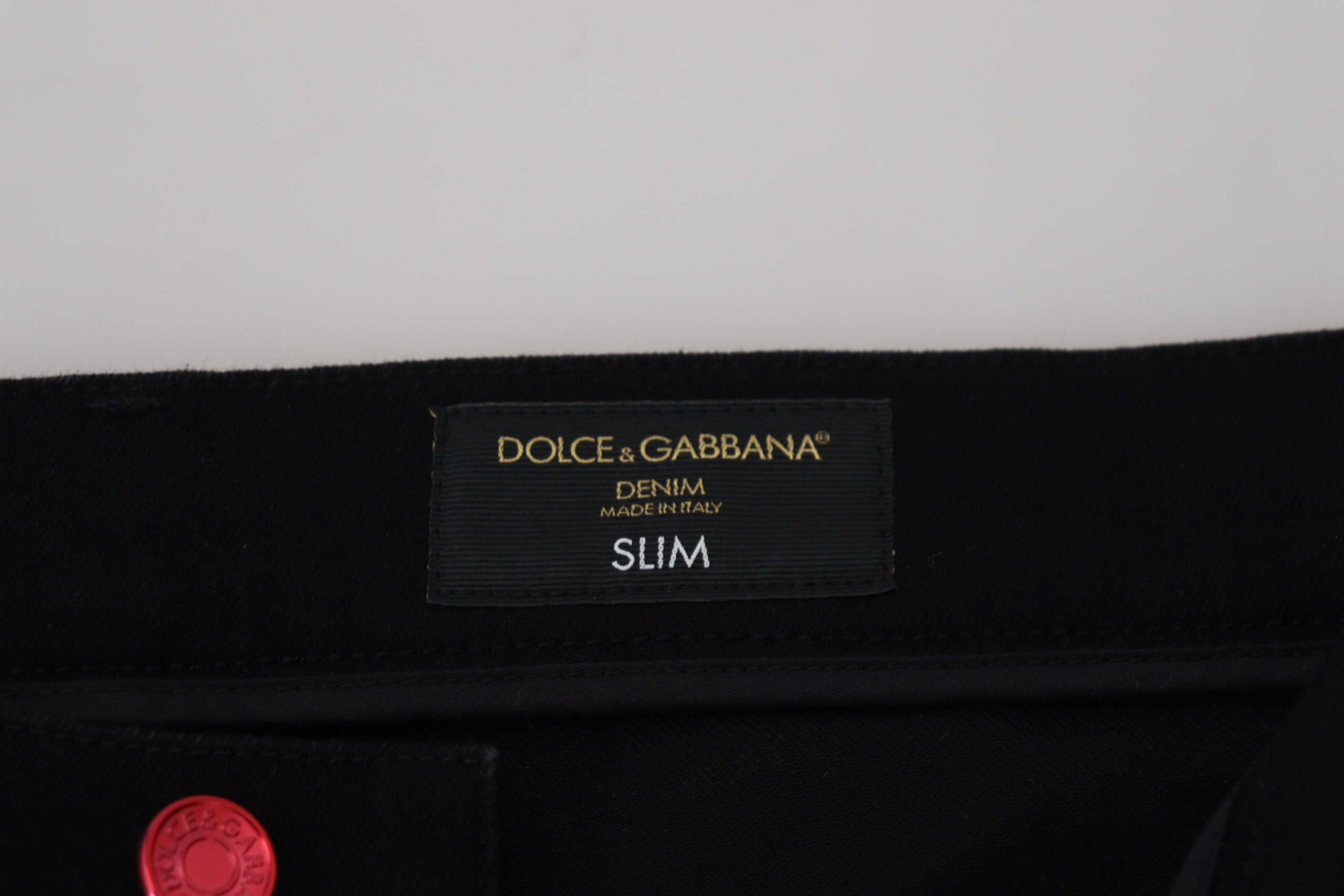 Dolce &amp; Gabbana Extravaganza en denim skinny multicolore