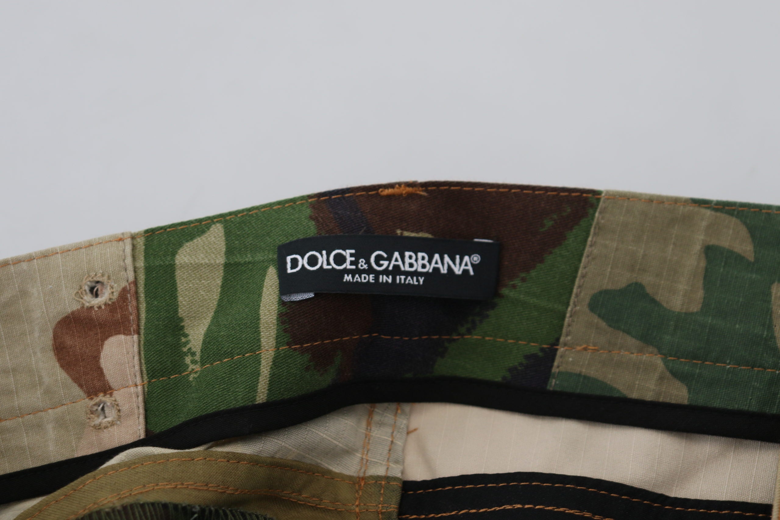 Dolce &amp; Gabbana - Jean patchwork en denim riche en soie mélangée