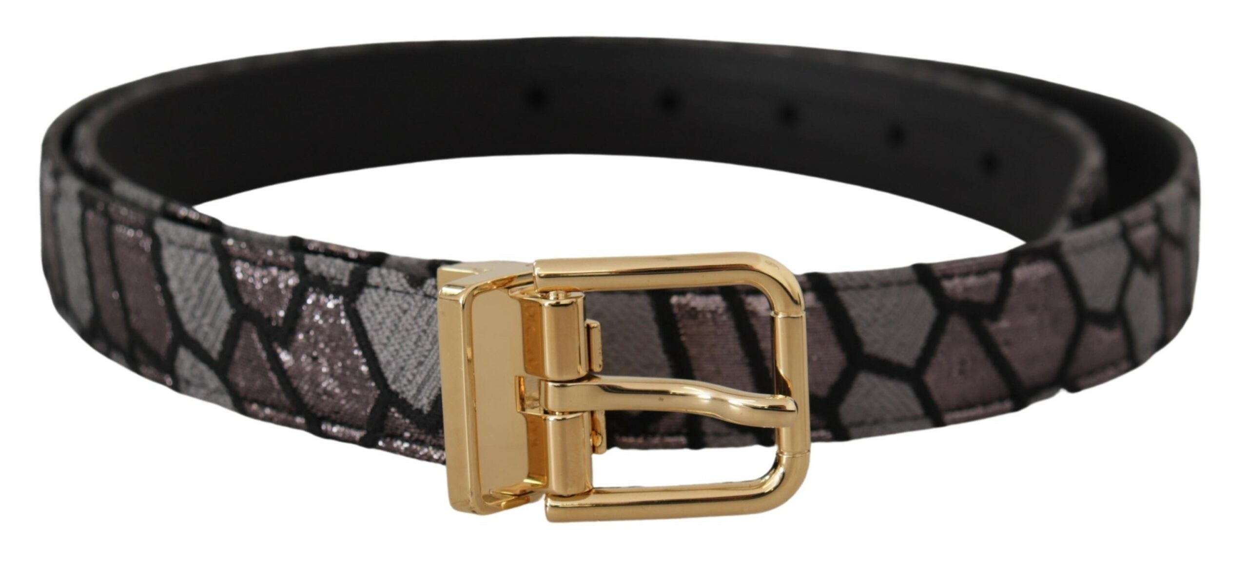 Dolce &amp; Gabbana Ceinture tendance en cuir multicolore