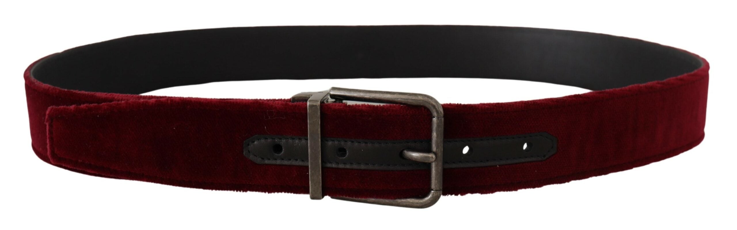 Ceinture élégante en velours marron Dolce &amp; Gabbana