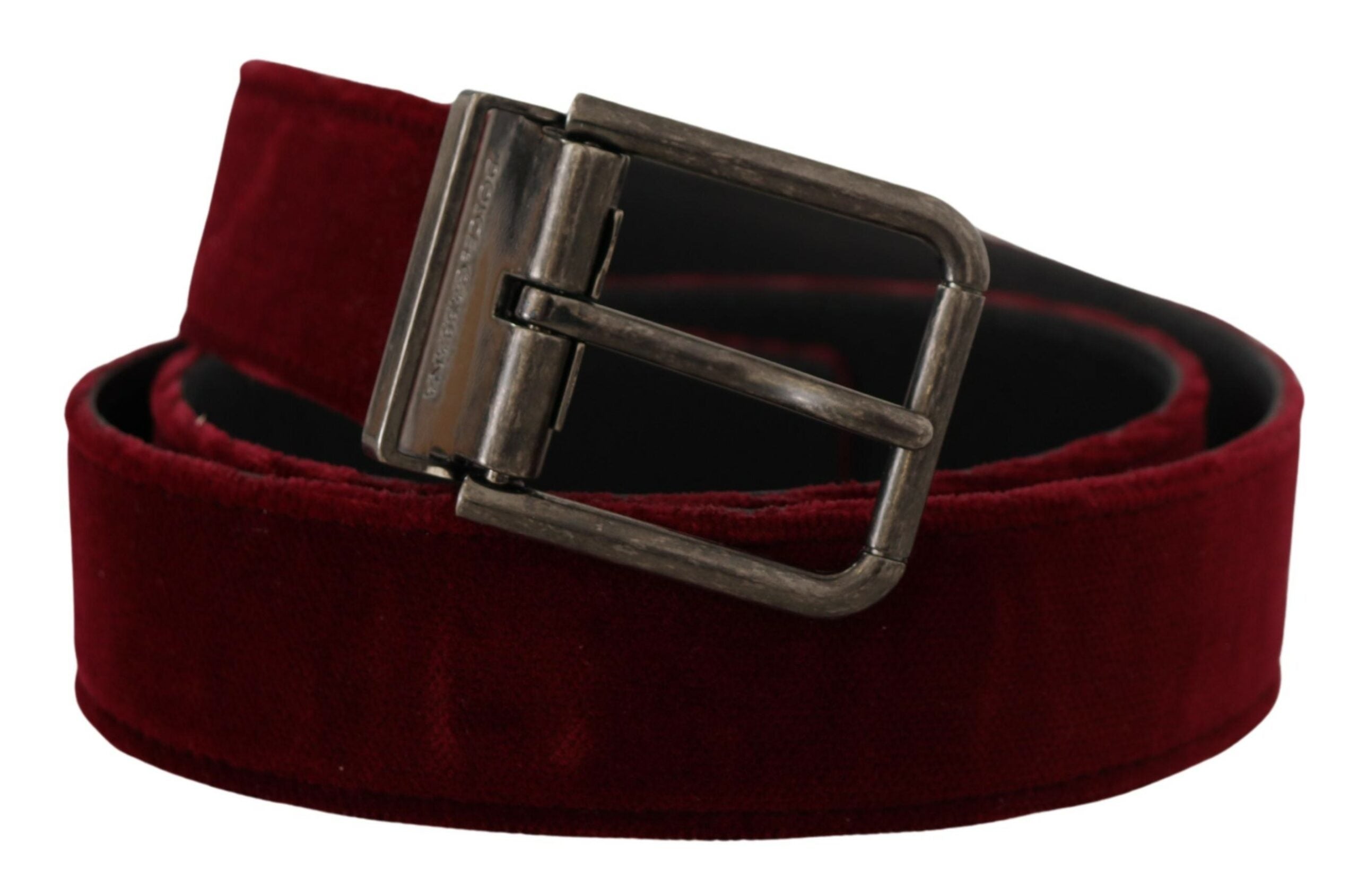 Ceinture élégante en velours marron Dolce &amp; Gabbana