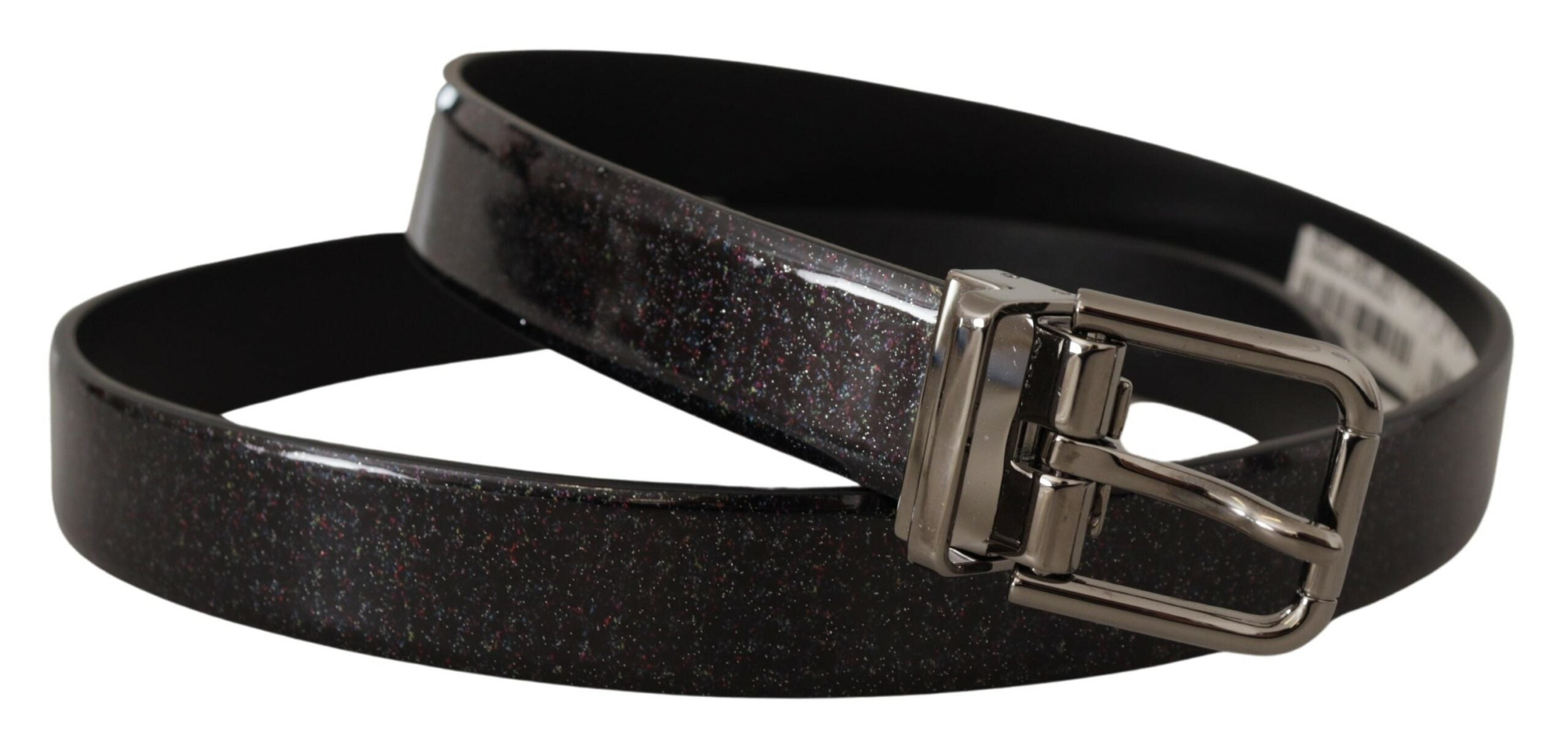 Dolce &amp; Gabbana Ceinture en cuir multicolore élégante