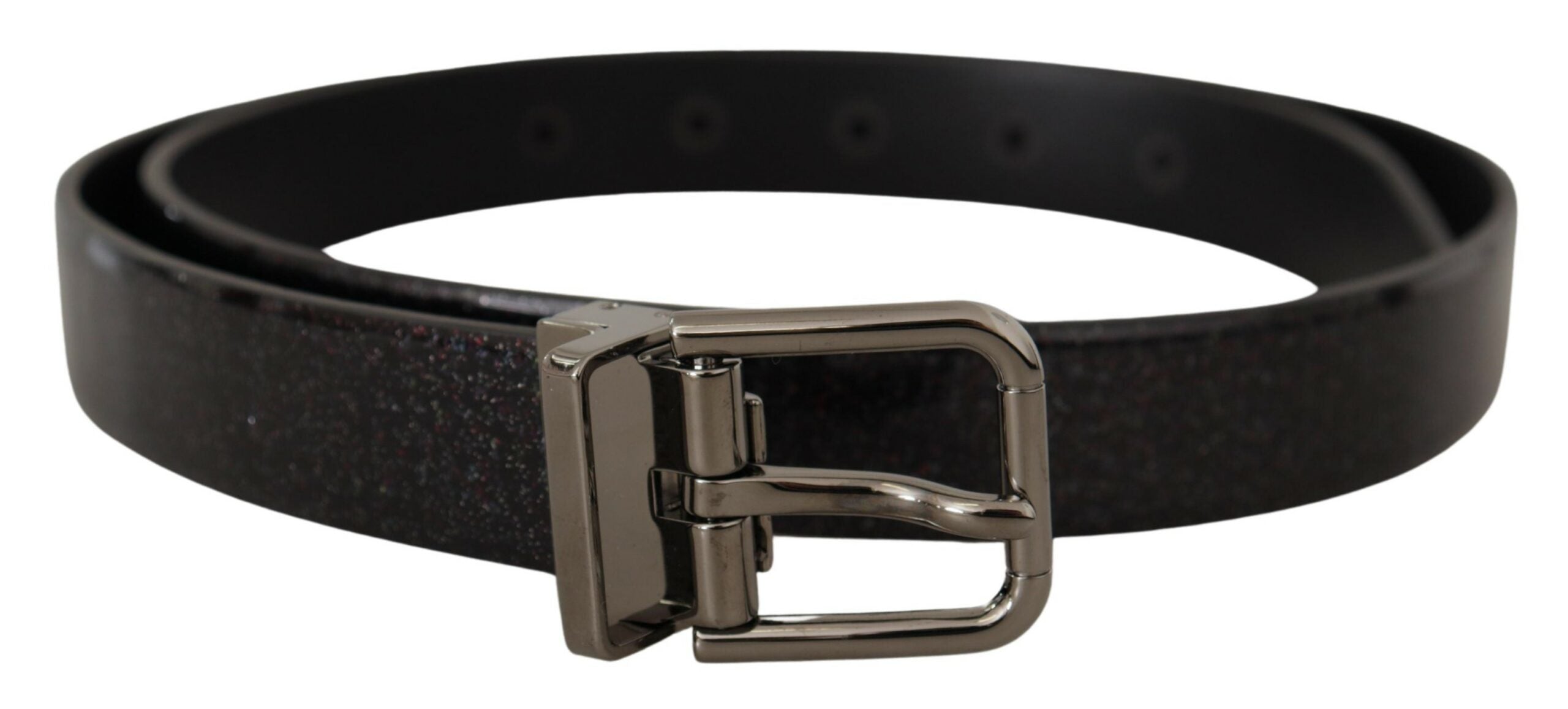 Dolce &amp; Gabbana Ceinture en cuir multicolore élégante