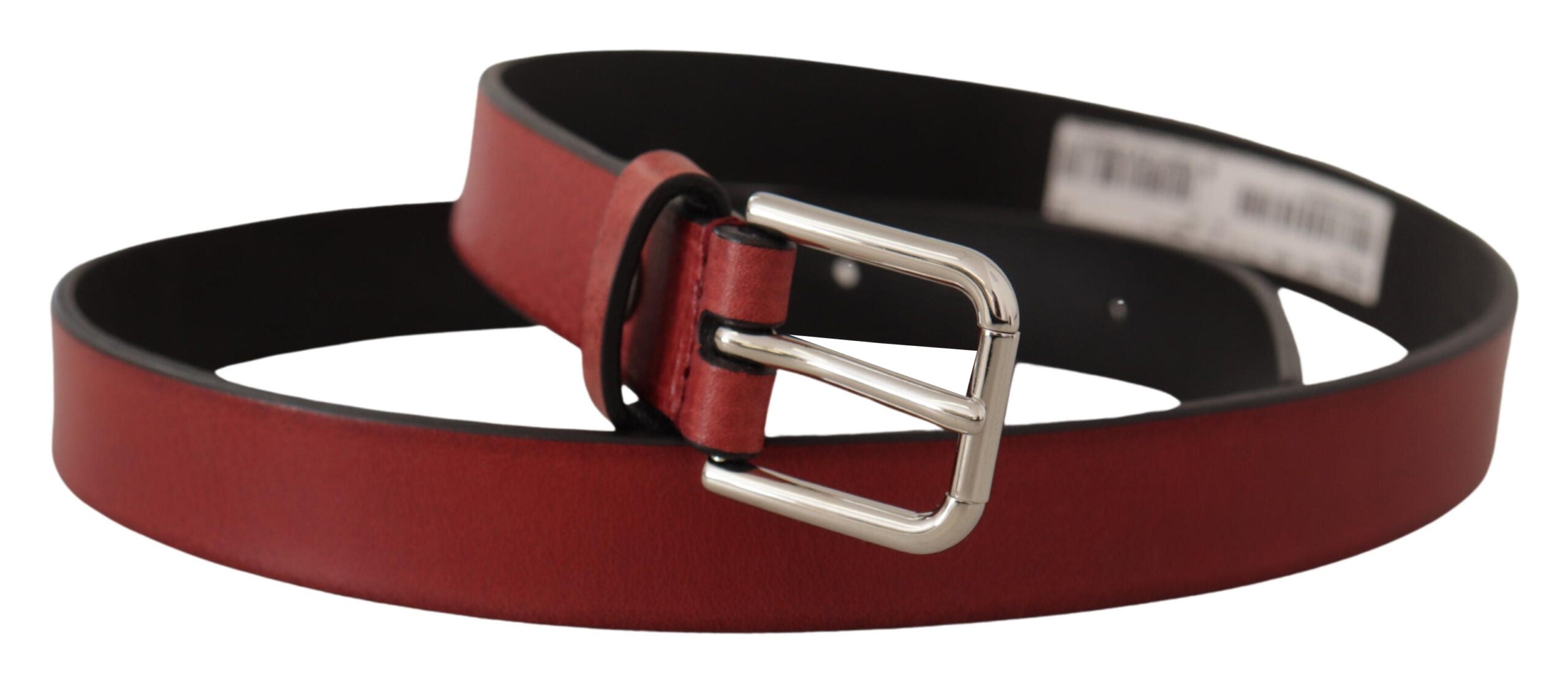 Dolce &amp; Gabbana Ceinture élégante en cuir italien marron