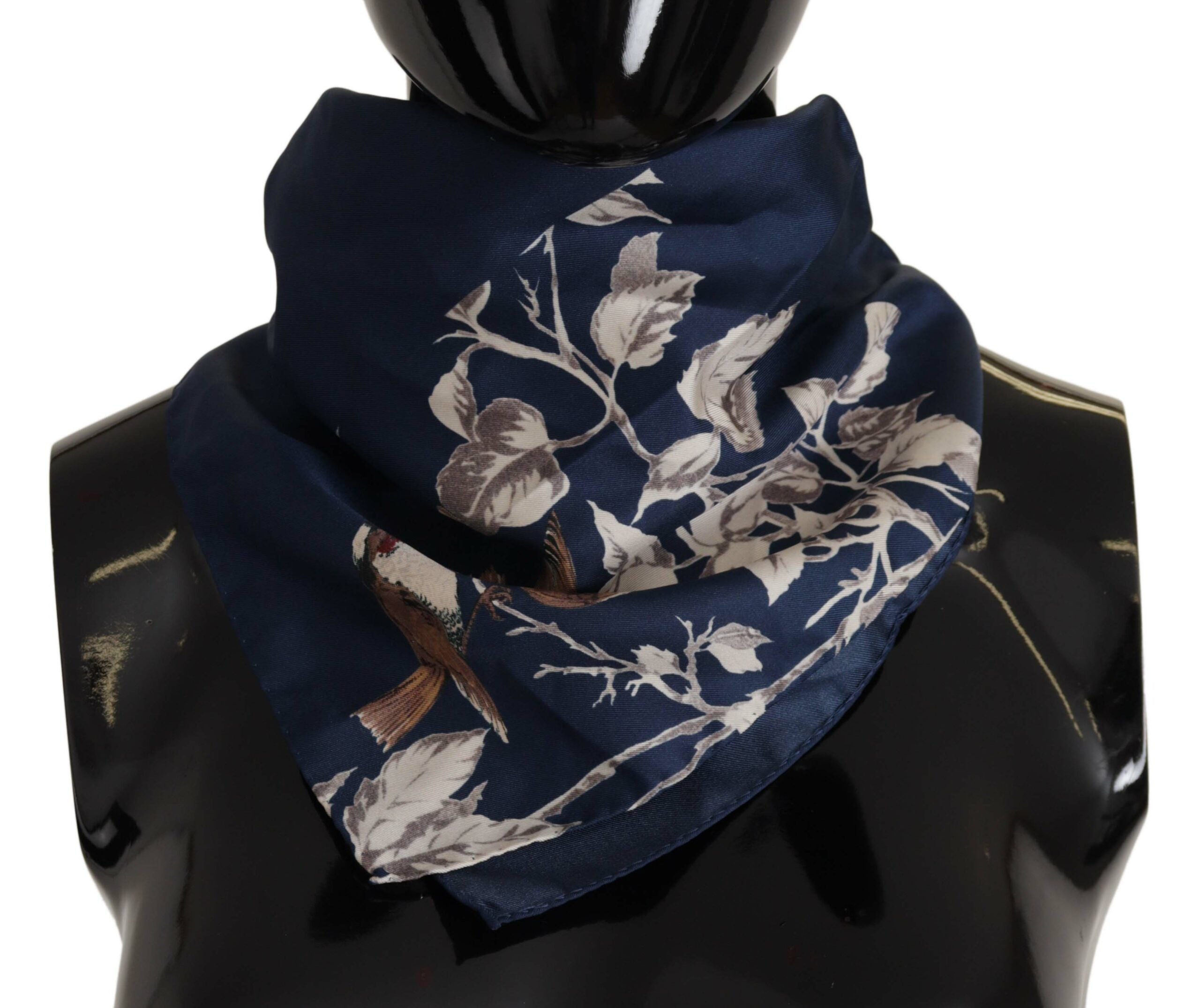 Dolce &amp; Gabbana Foulard carré en soie élégant pour homme