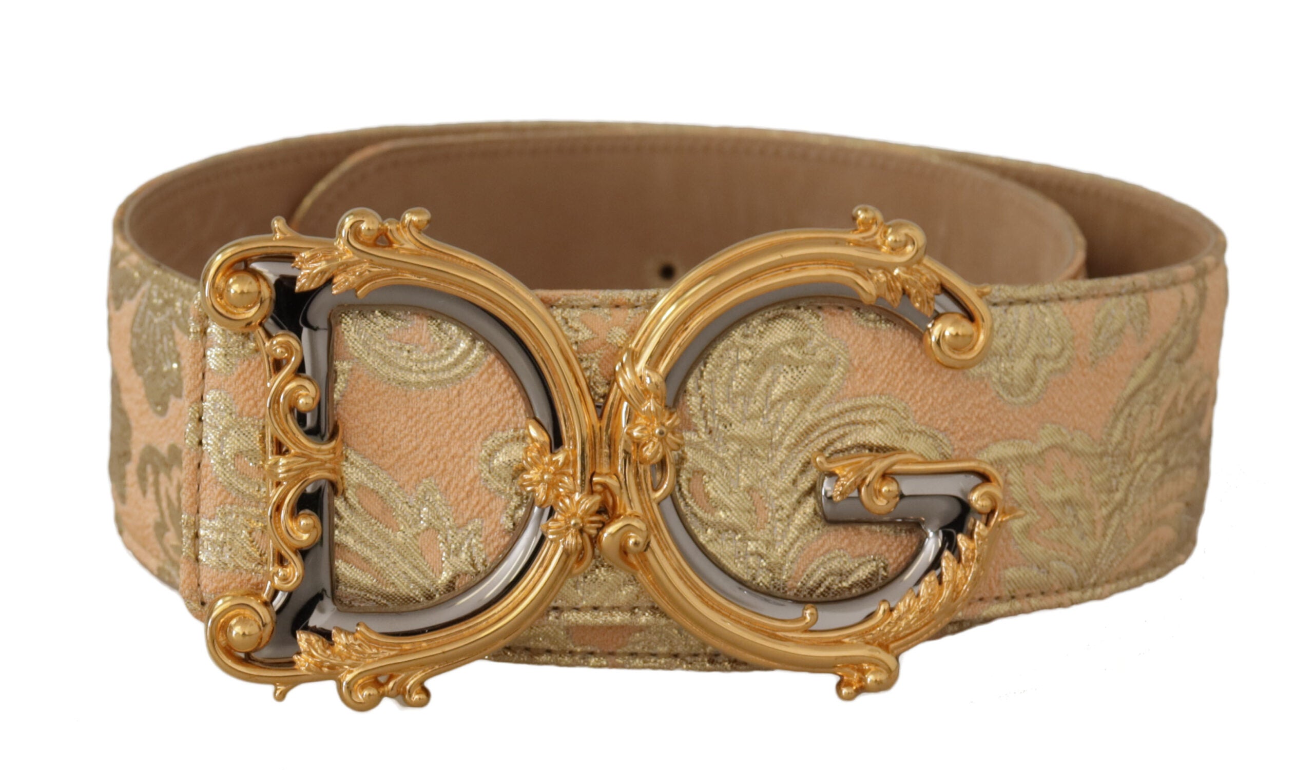 Dolce &amp; Gabbana Ceinture en cuir élégante avec boucle logo