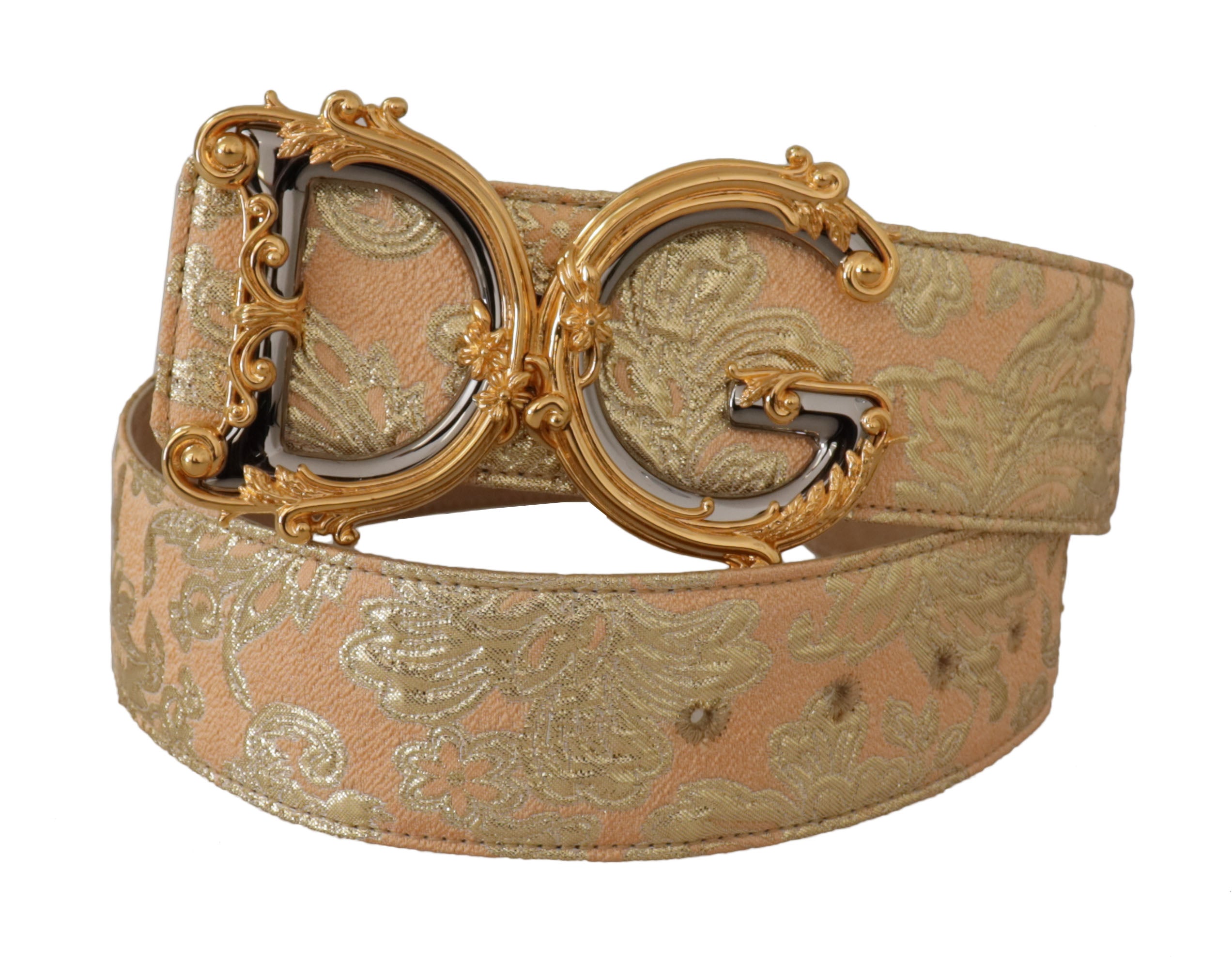 Dolce &amp; Gabbana Ceinture en cuir élégante avec boucle logo