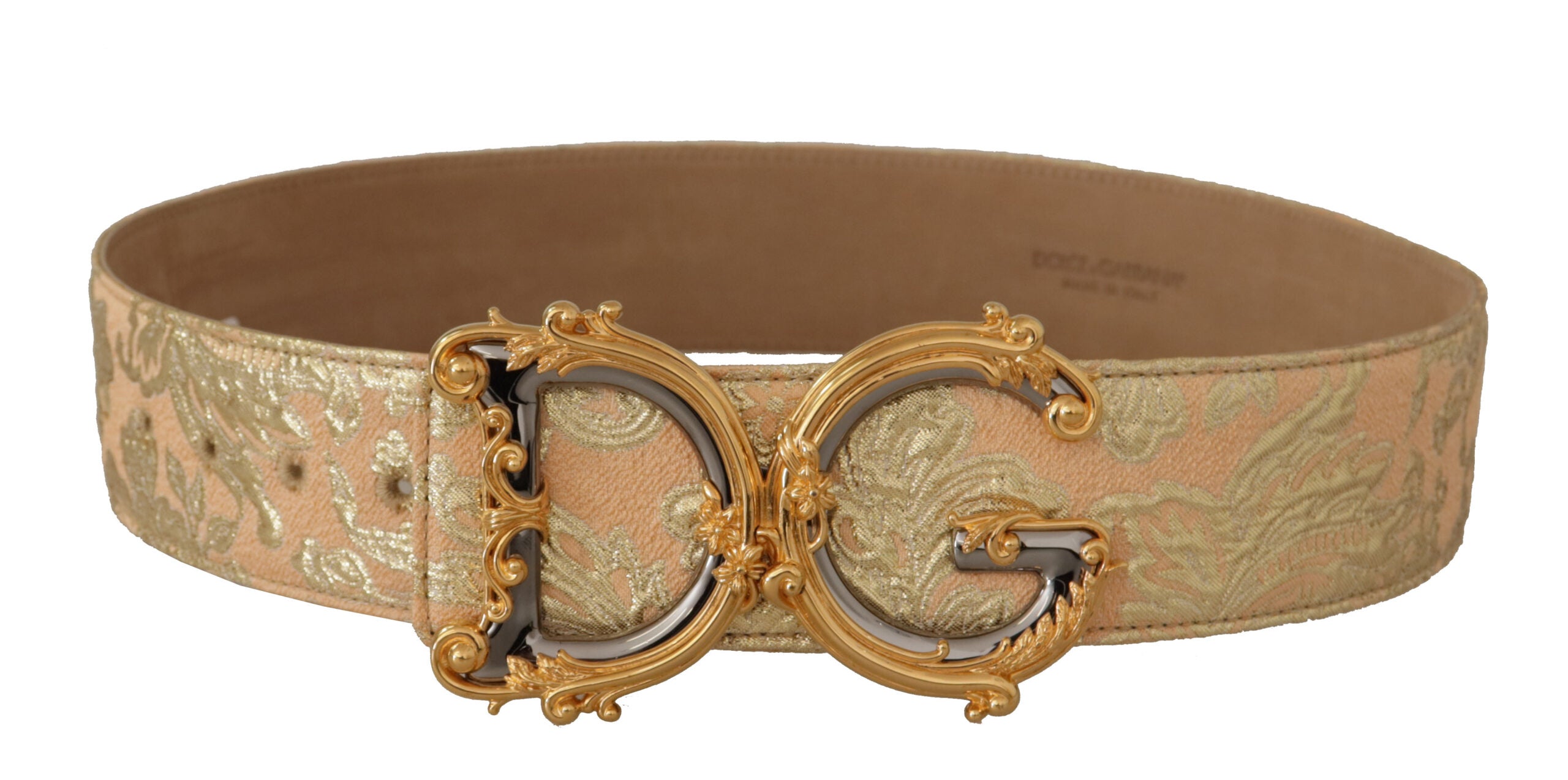 Dolce &amp; Gabbana Ceinture en cuir élégante avec boucle logo