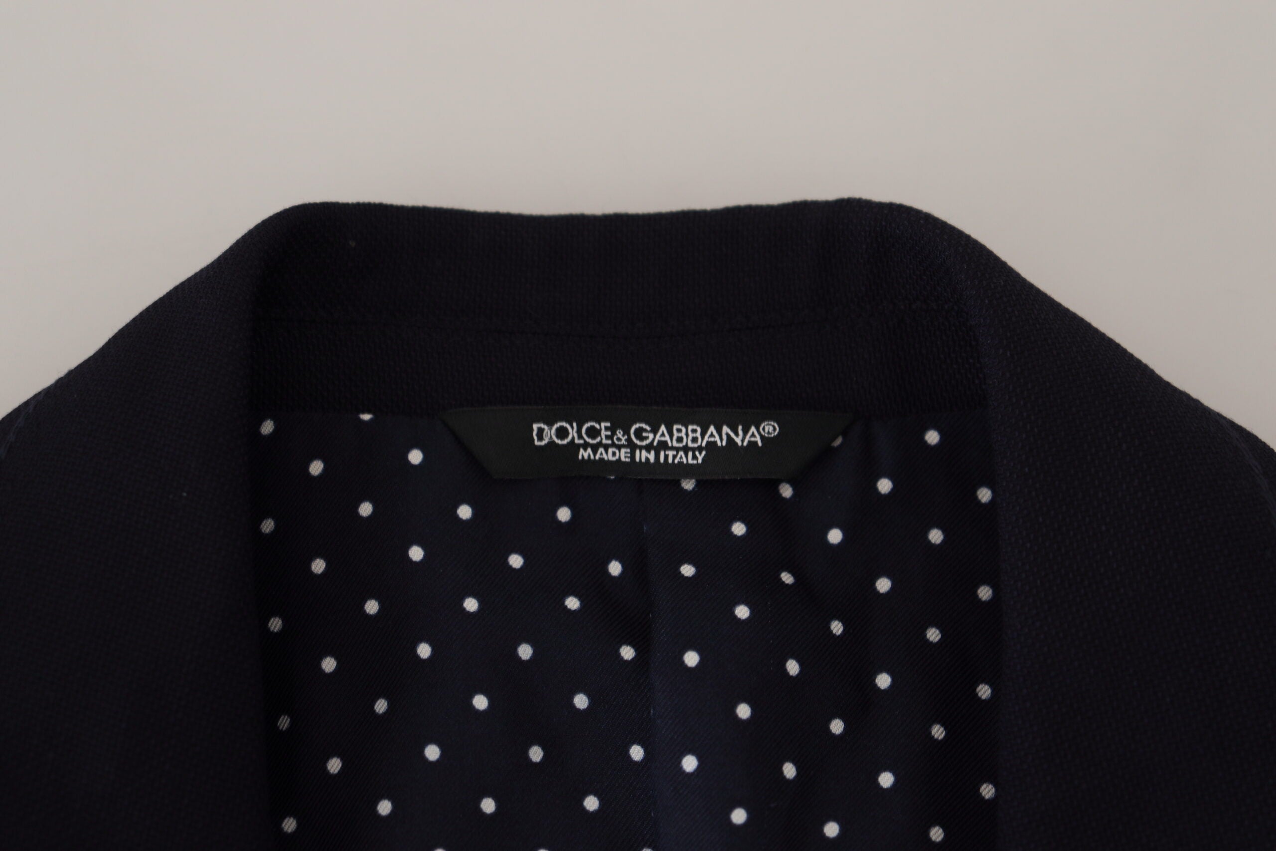 Dolce &amp; Gabbana Blazer noir élégant à simple boutonnage