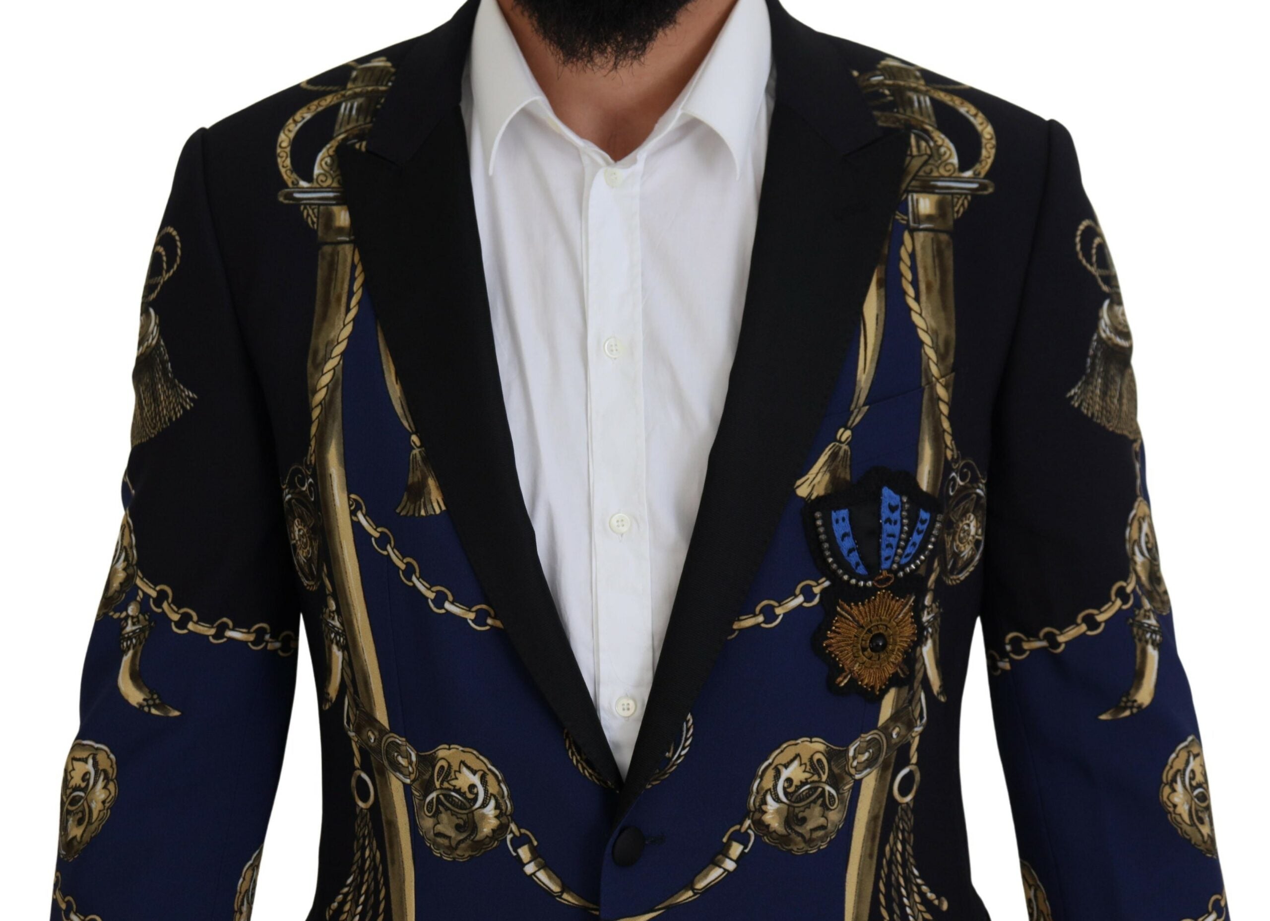 Dolce &amp; Gabbana Blazer Martini multicolore élégant