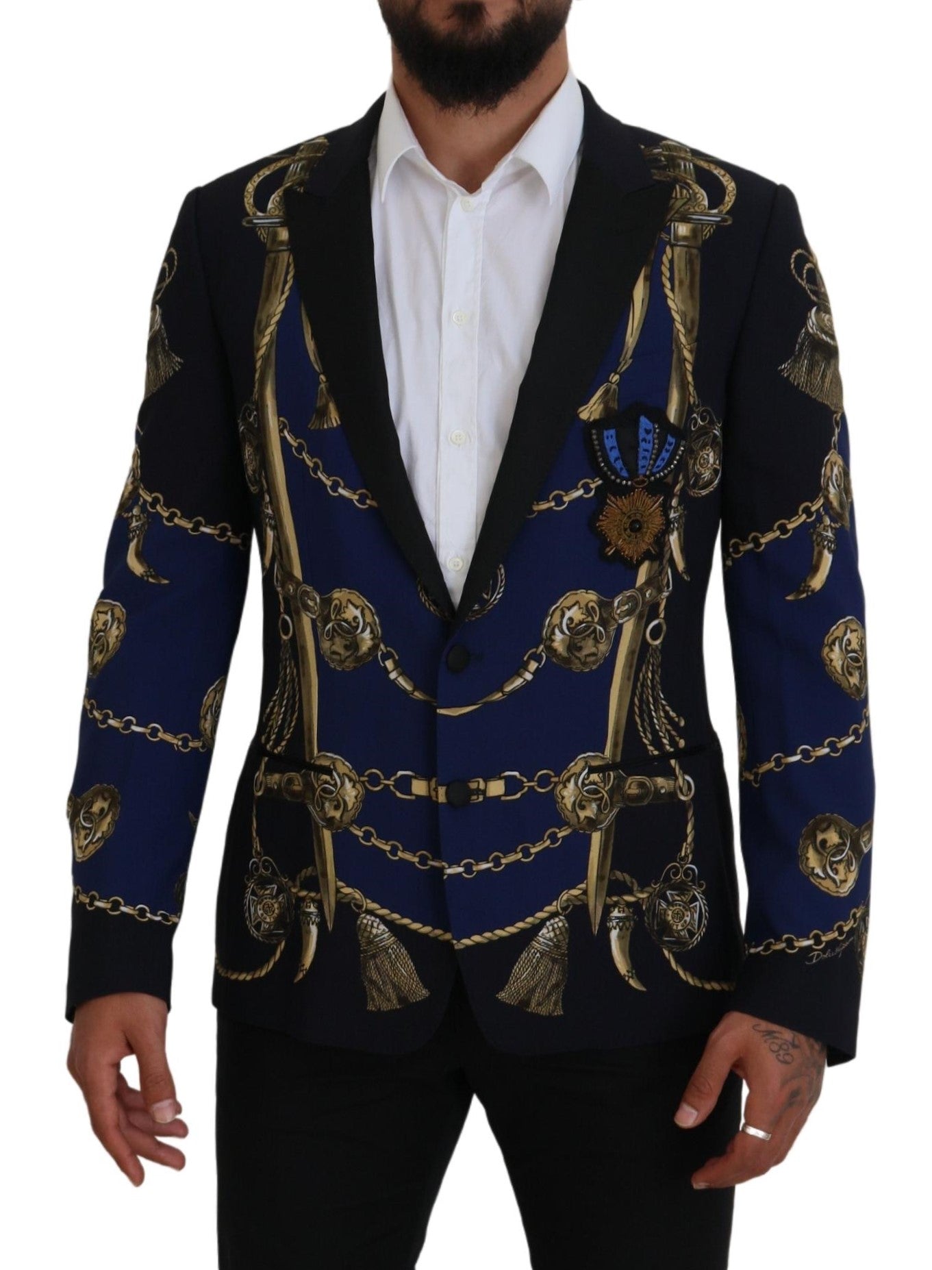 Dolce &amp; Gabbana Blazer Martini multicolore élégant