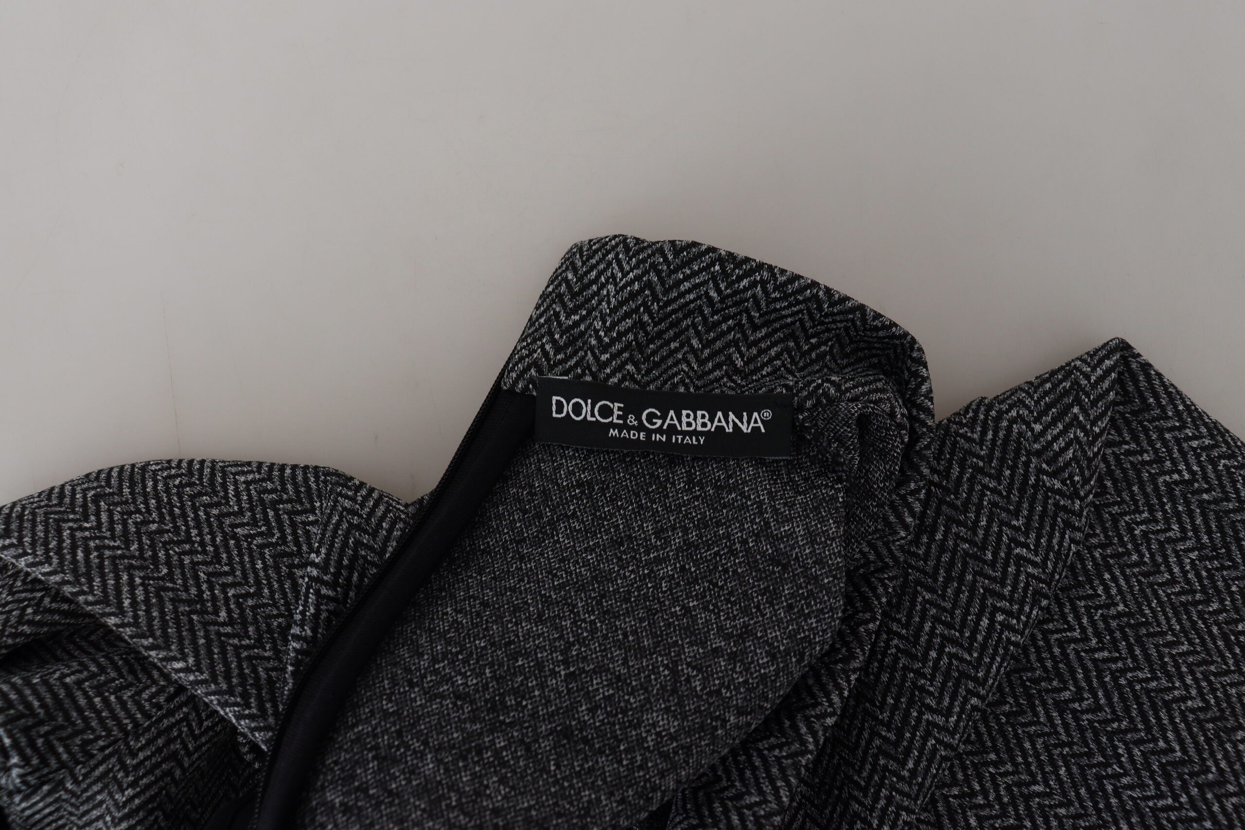 Dolce &amp; Gabbana Pull élégant gris foncé