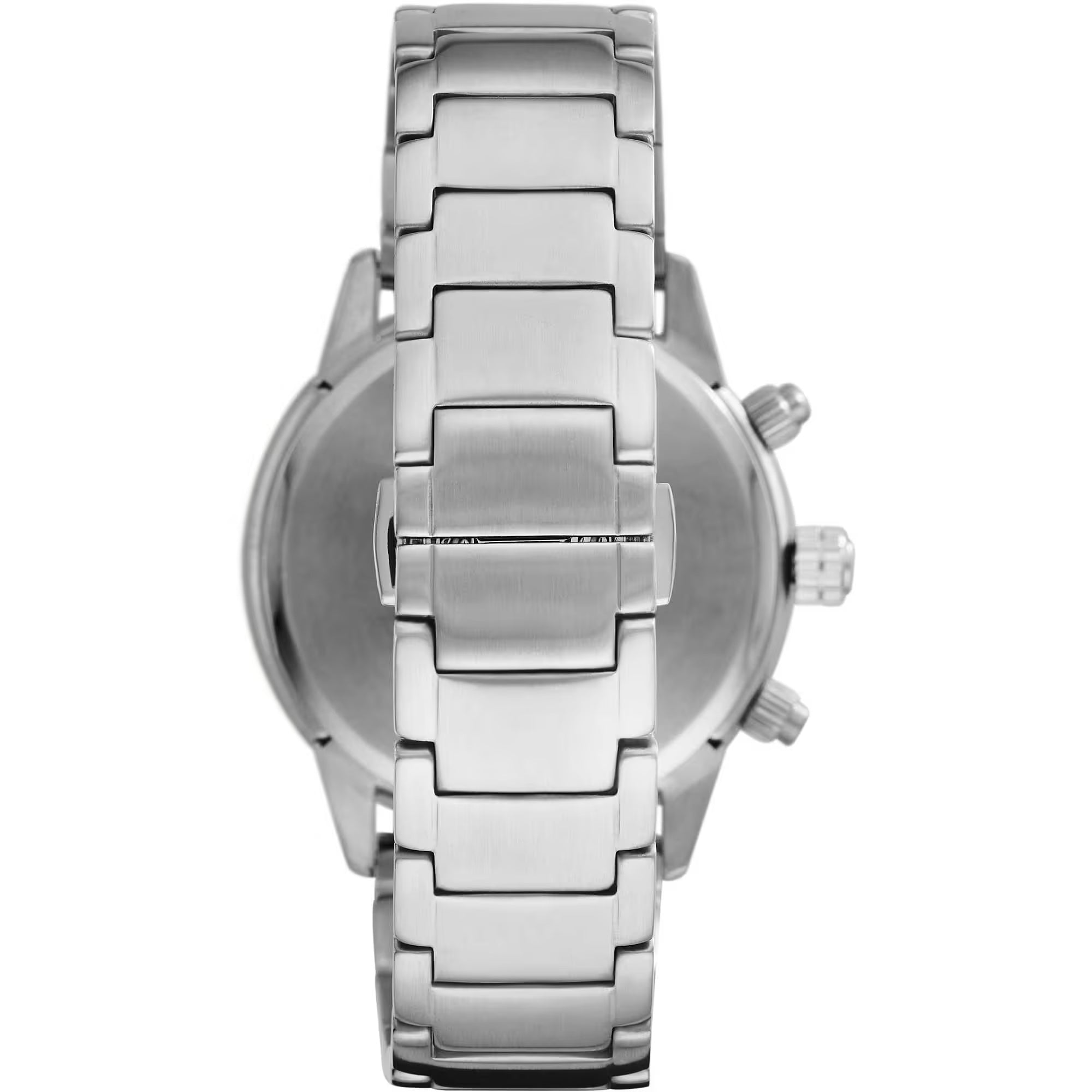 Montre pour homme en acier chronographe classique Emporio Armani