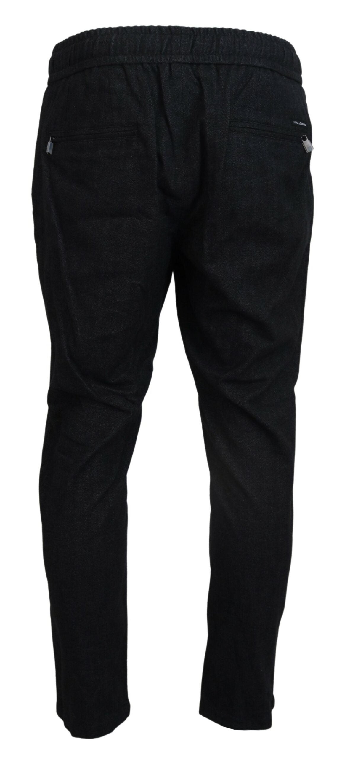 Dolce &amp; Gabbana Pantalon en denim bleu fuselé élégant