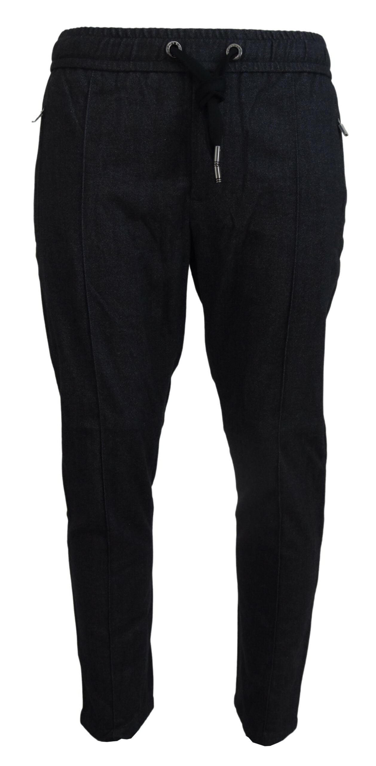 Dolce &amp; Gabbana Pantalon en denim bleu fuselé élégant