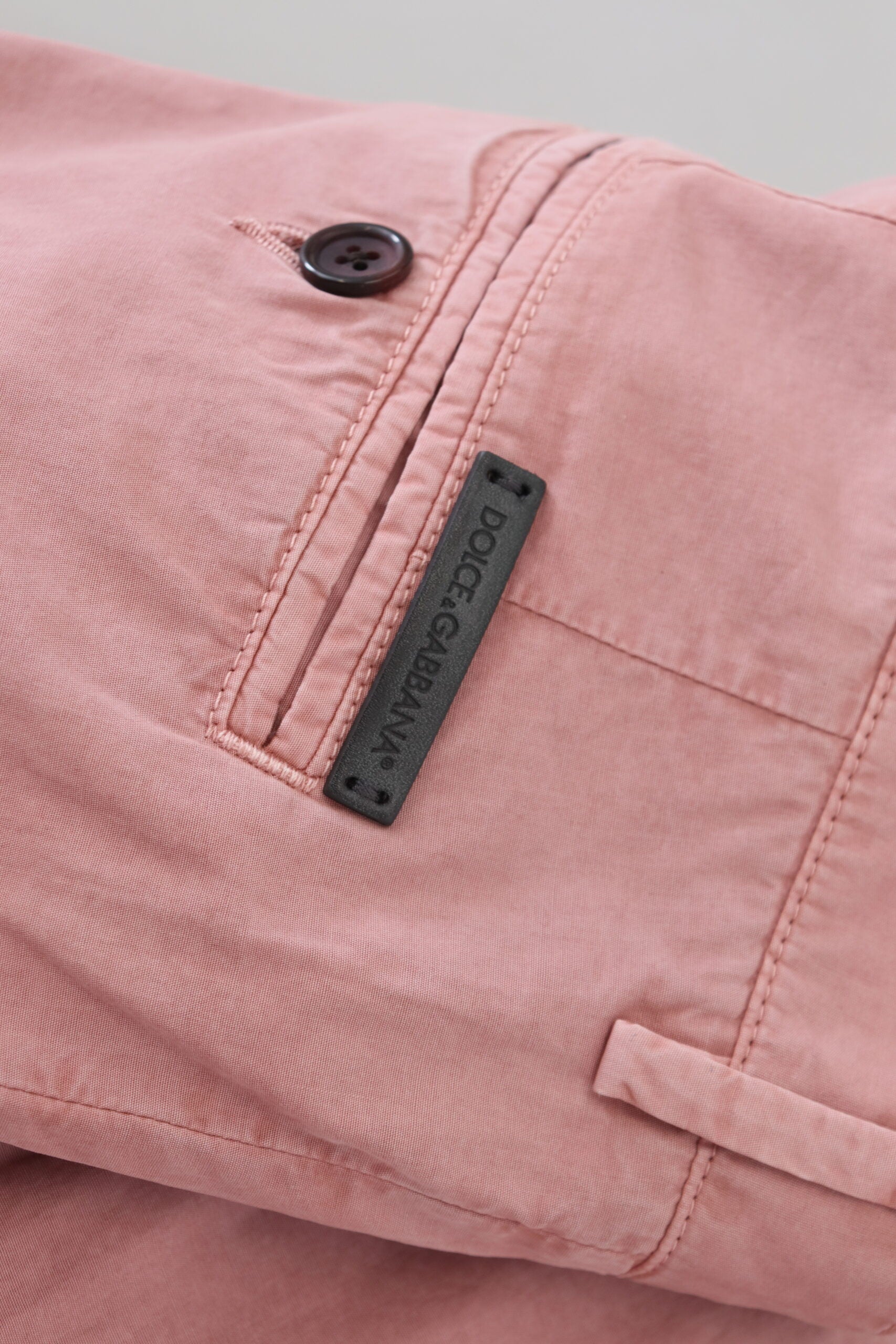 Dolce &amp; Gabbana Short chino rose exquis pour homme