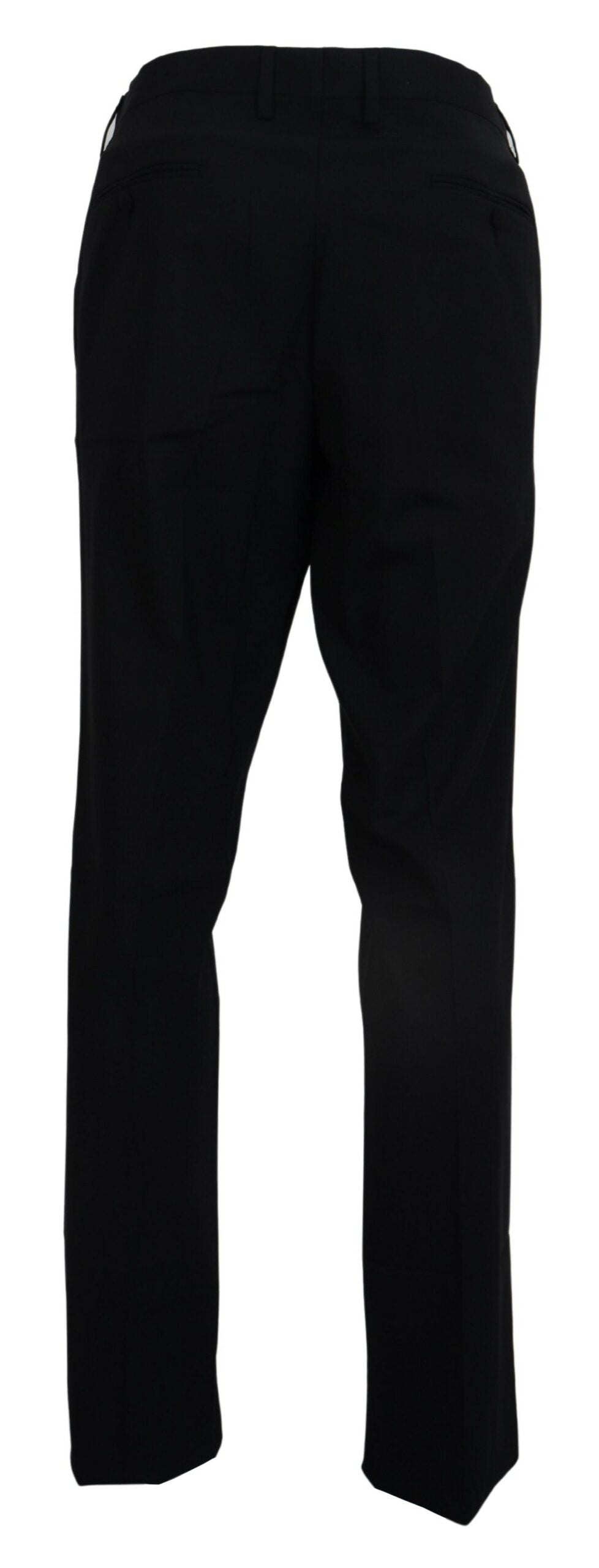 Dolce &amp; Gabbana Pantalon élégant en laine mélangée coupe slim