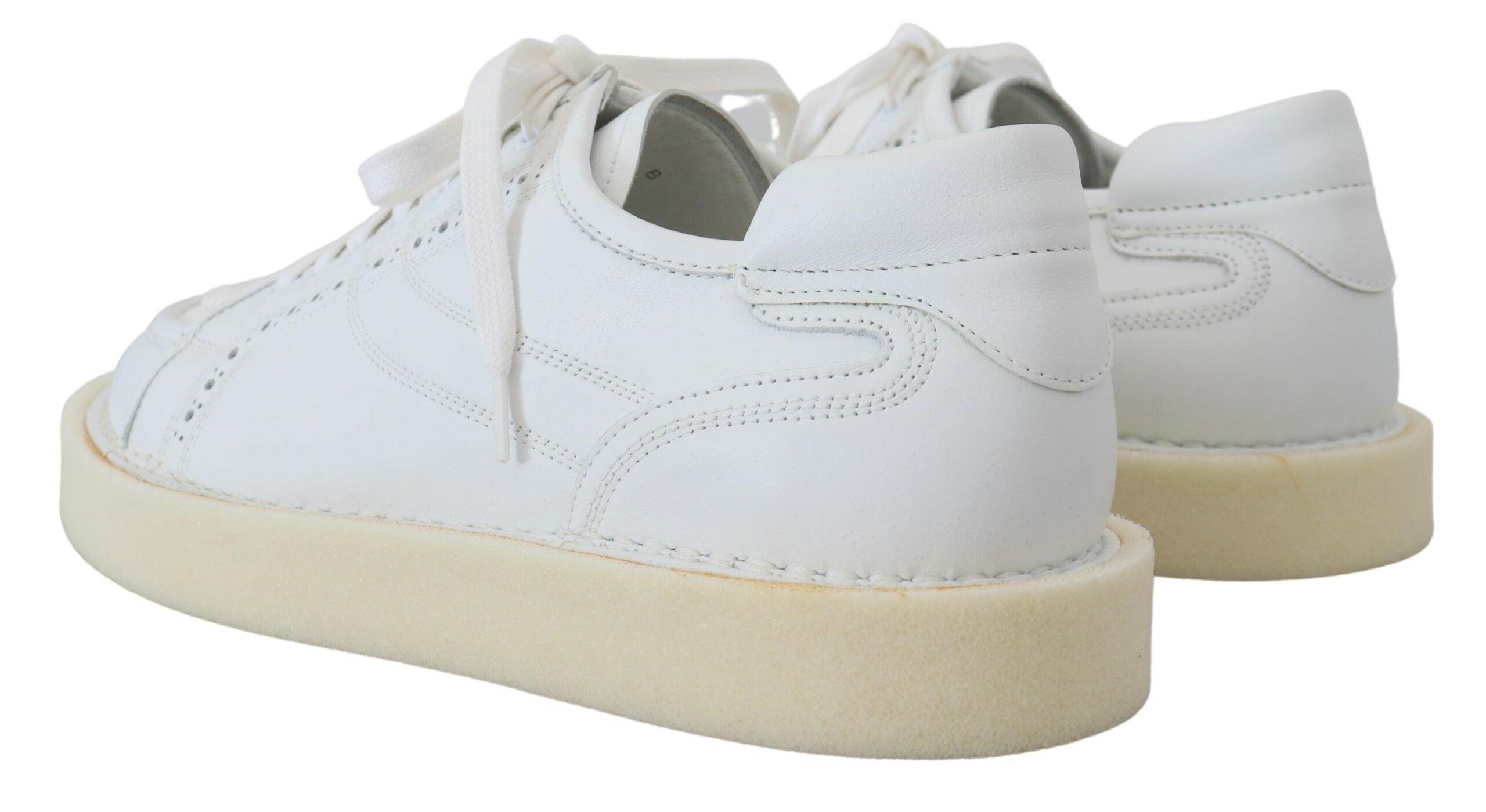 Dolce &amp; Gabbana élégantes baskets Oxford basses blanches