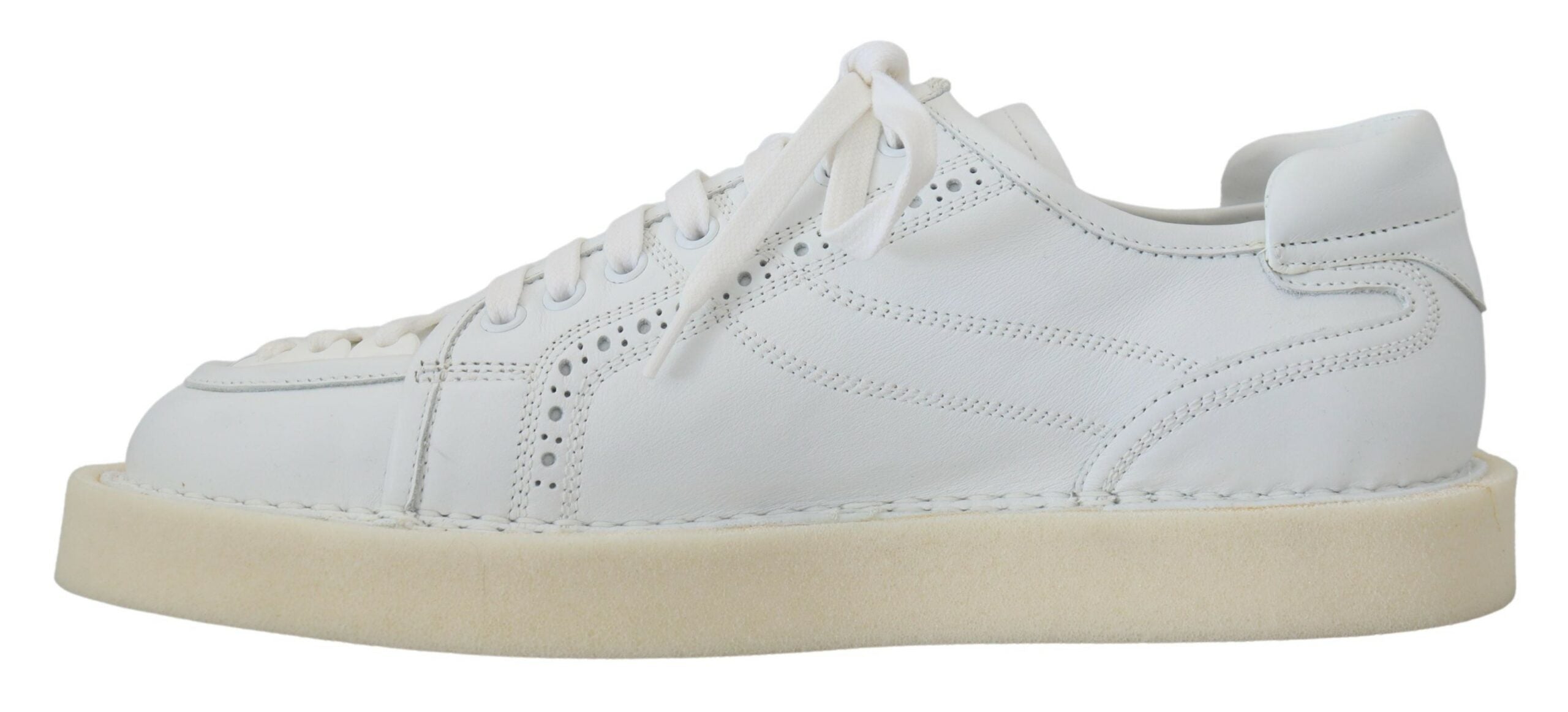 Dolce &amp; Gabbana élégantes baskets Oxford basses blanches