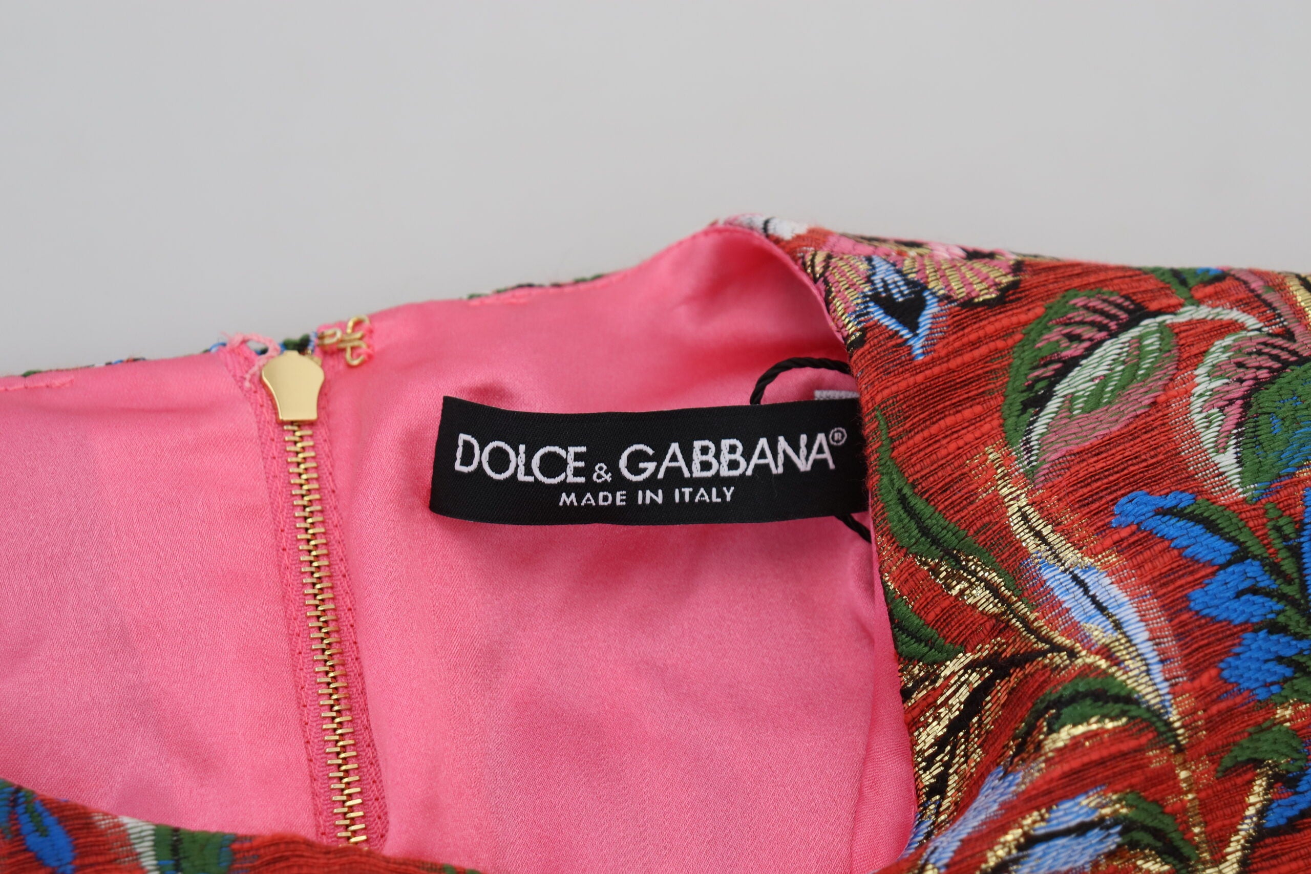 Dolce &amp; Gabbana Mini-robe trapèze rouge élégante