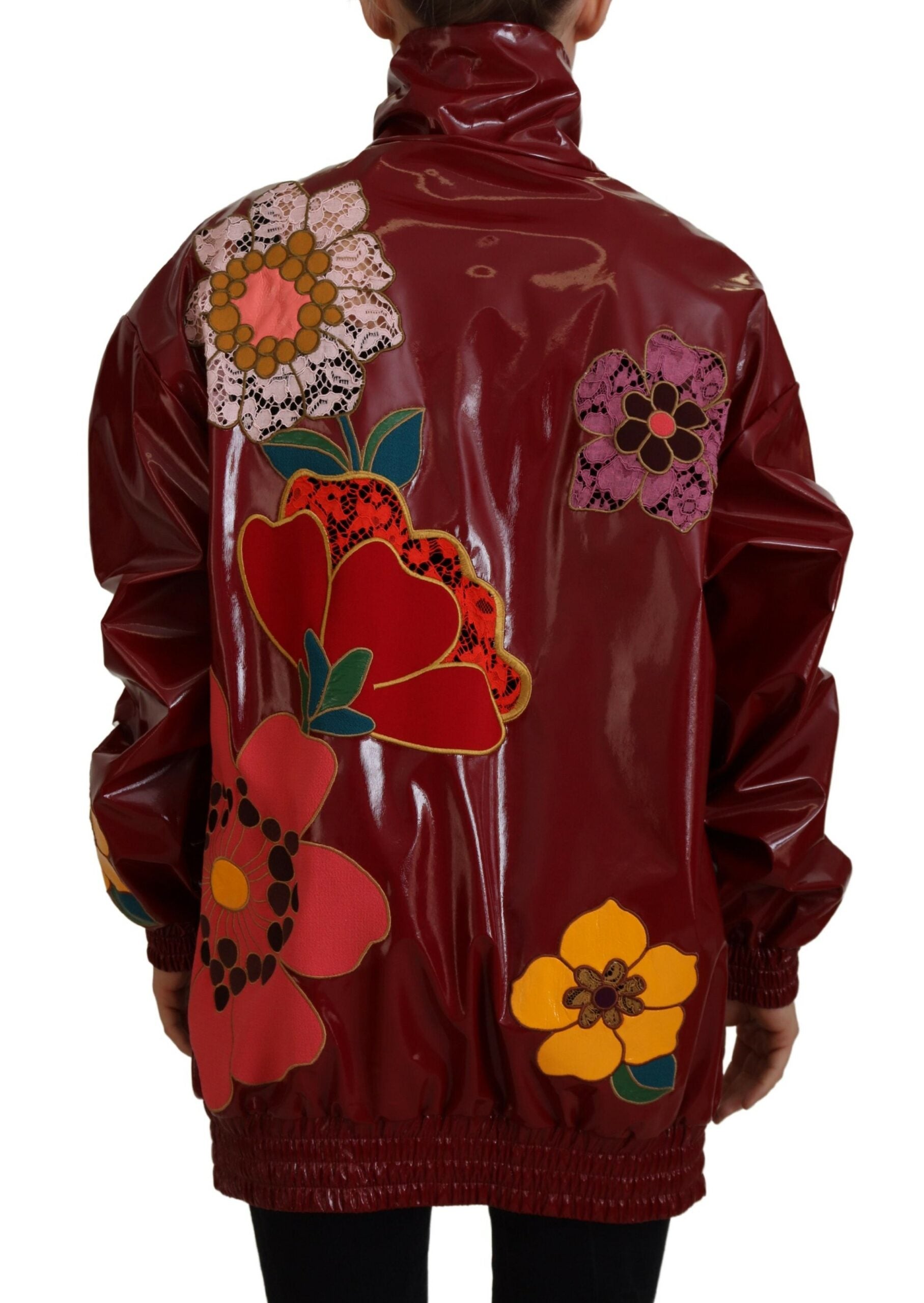 Dolce &amp; Gabbana Veste de luxe à fleurs marron