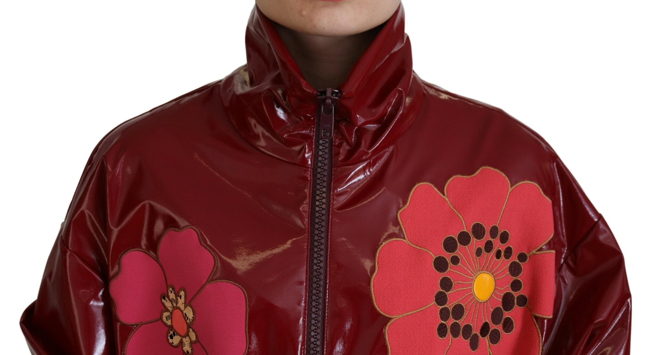 Dolce &amp; Gabbana Veste de luxe à fleurs marron