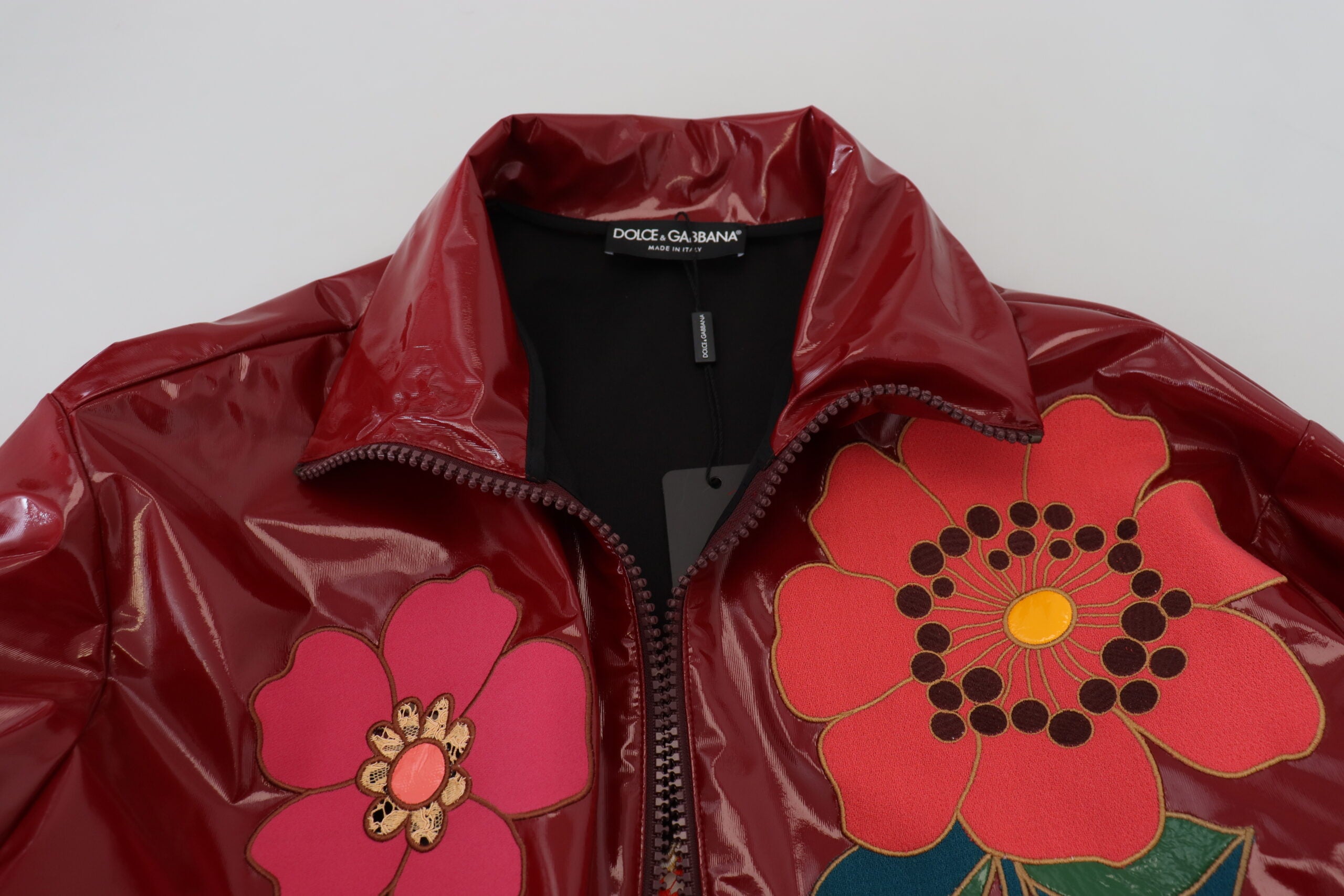 Dolce &amp; Gabbana Veste de luxe à fleurs marron