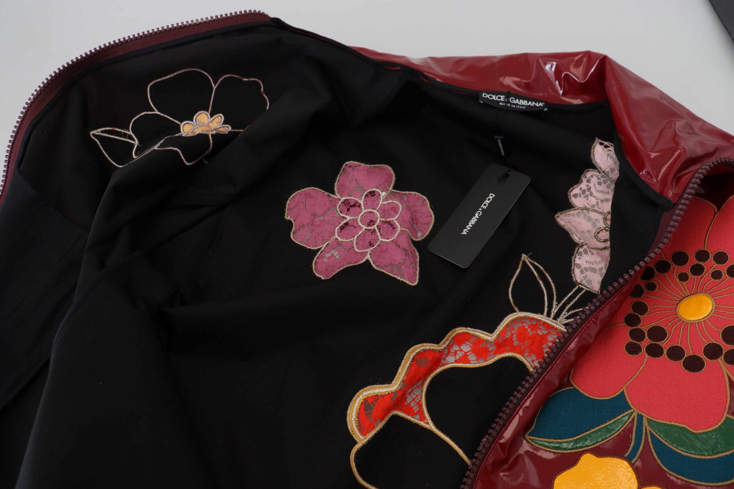 Dolce &amp; Gabbana Veste de luxe à fleurs marron