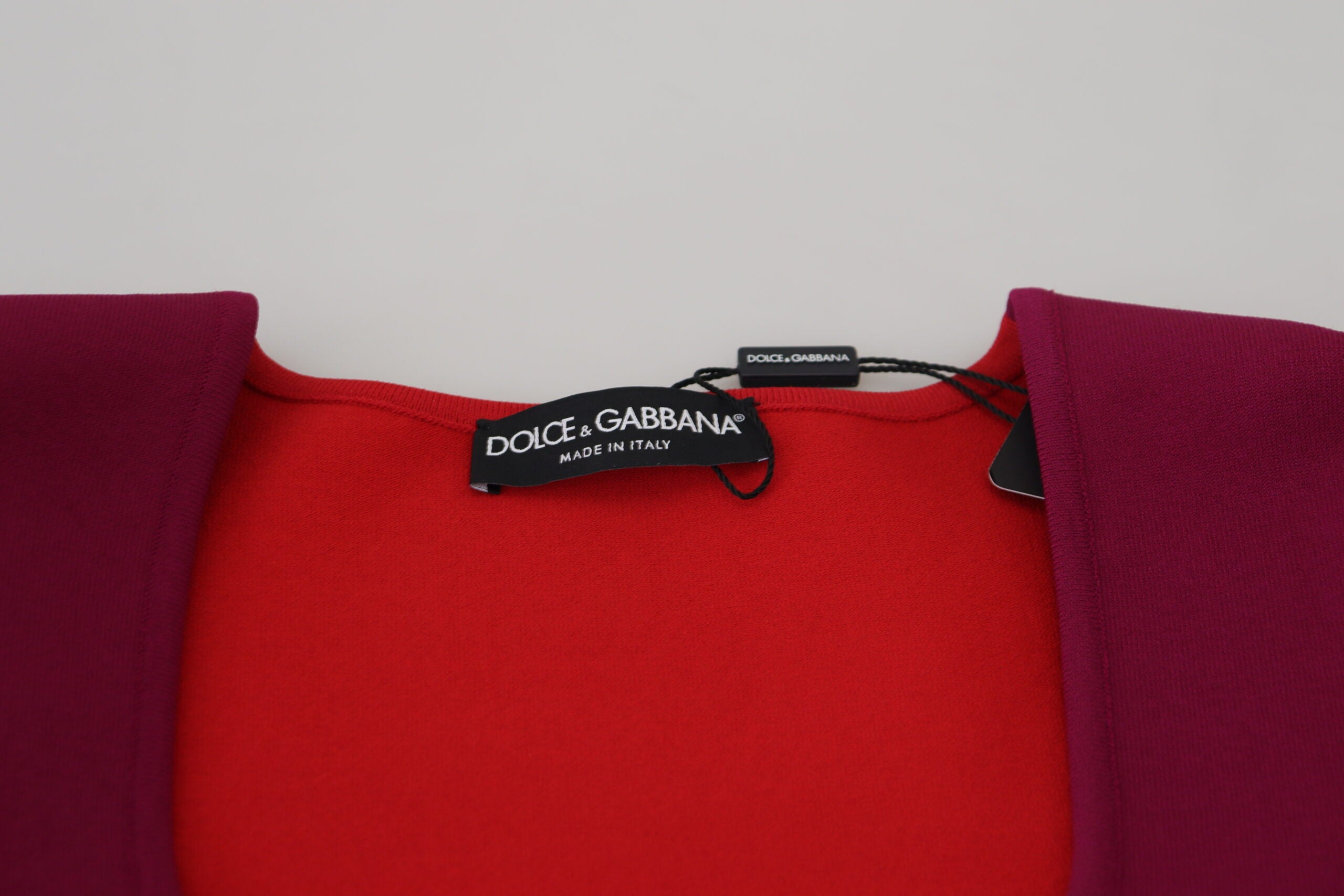 Dolce &amp; Gabbana Pull multicolore à col carré