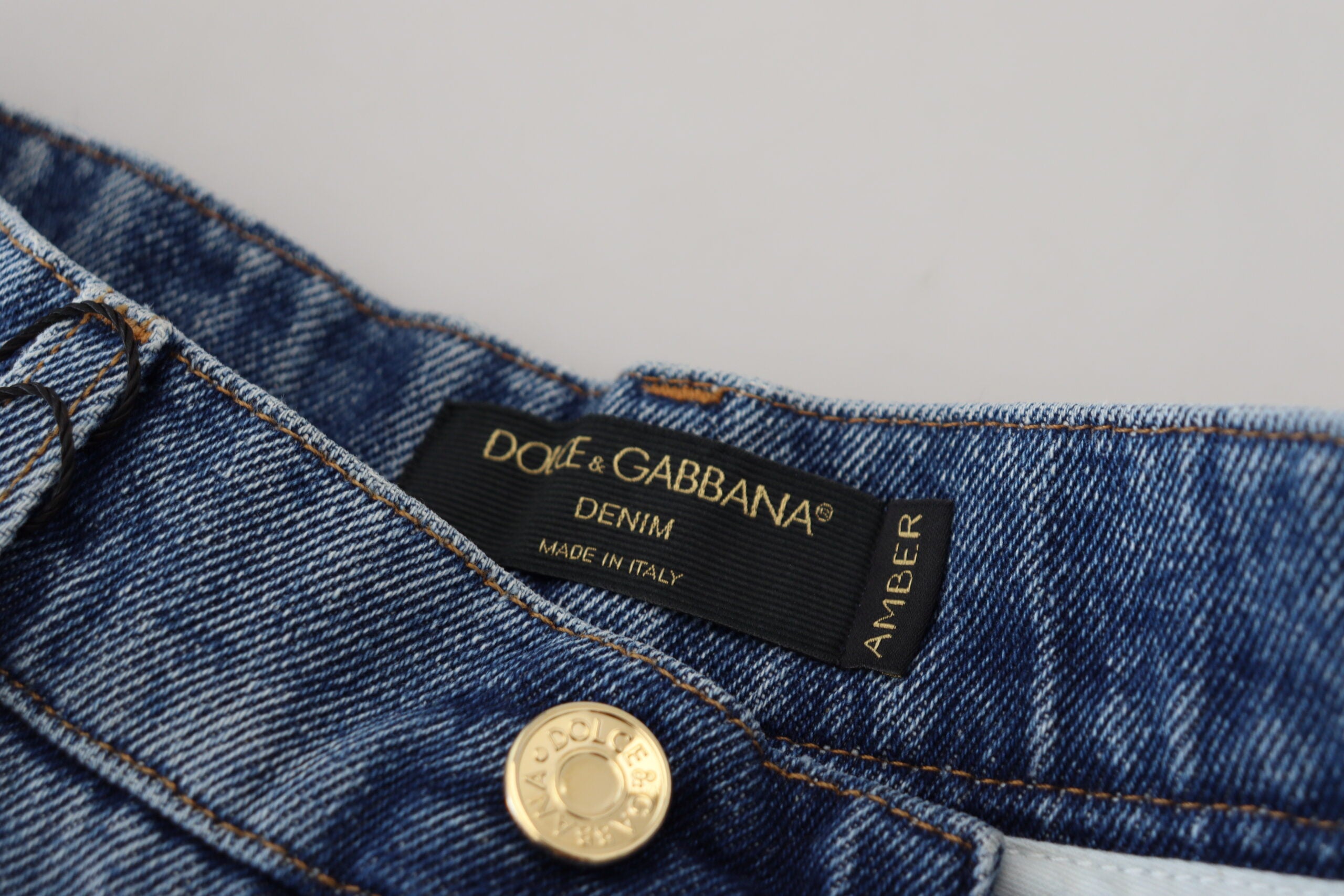 Dolce &amp; Gabbana Jean skinny taille haute élégant