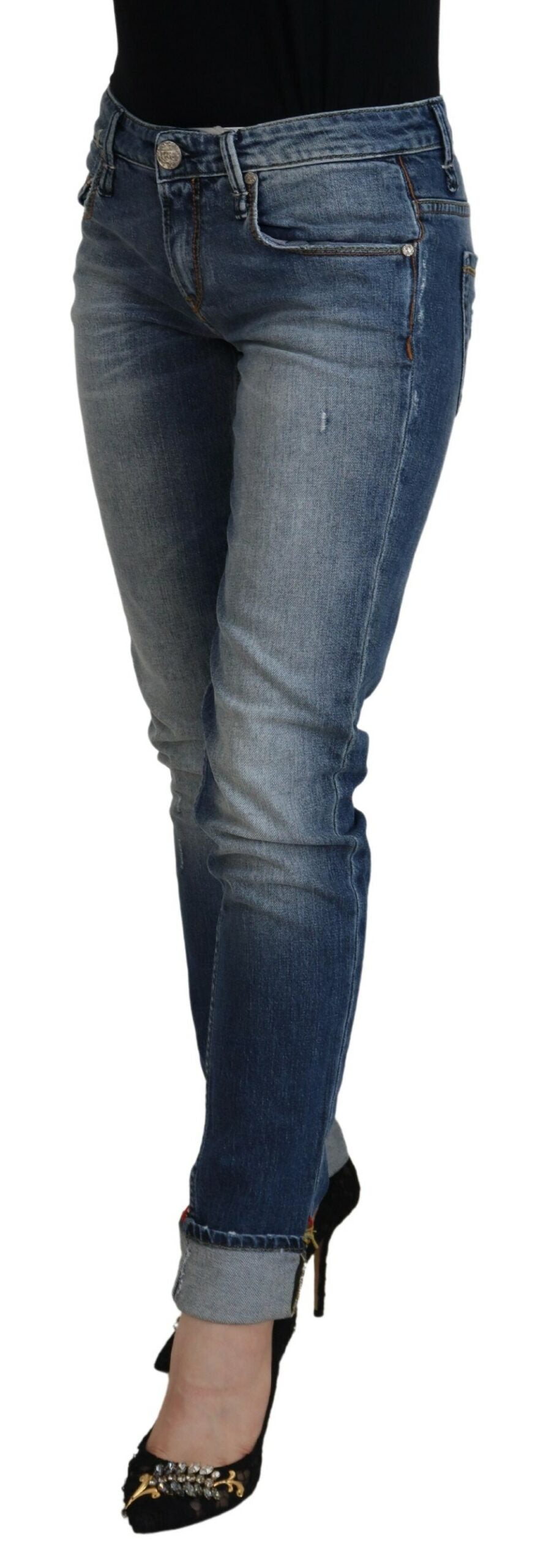 Jean skinny taille basse Acht