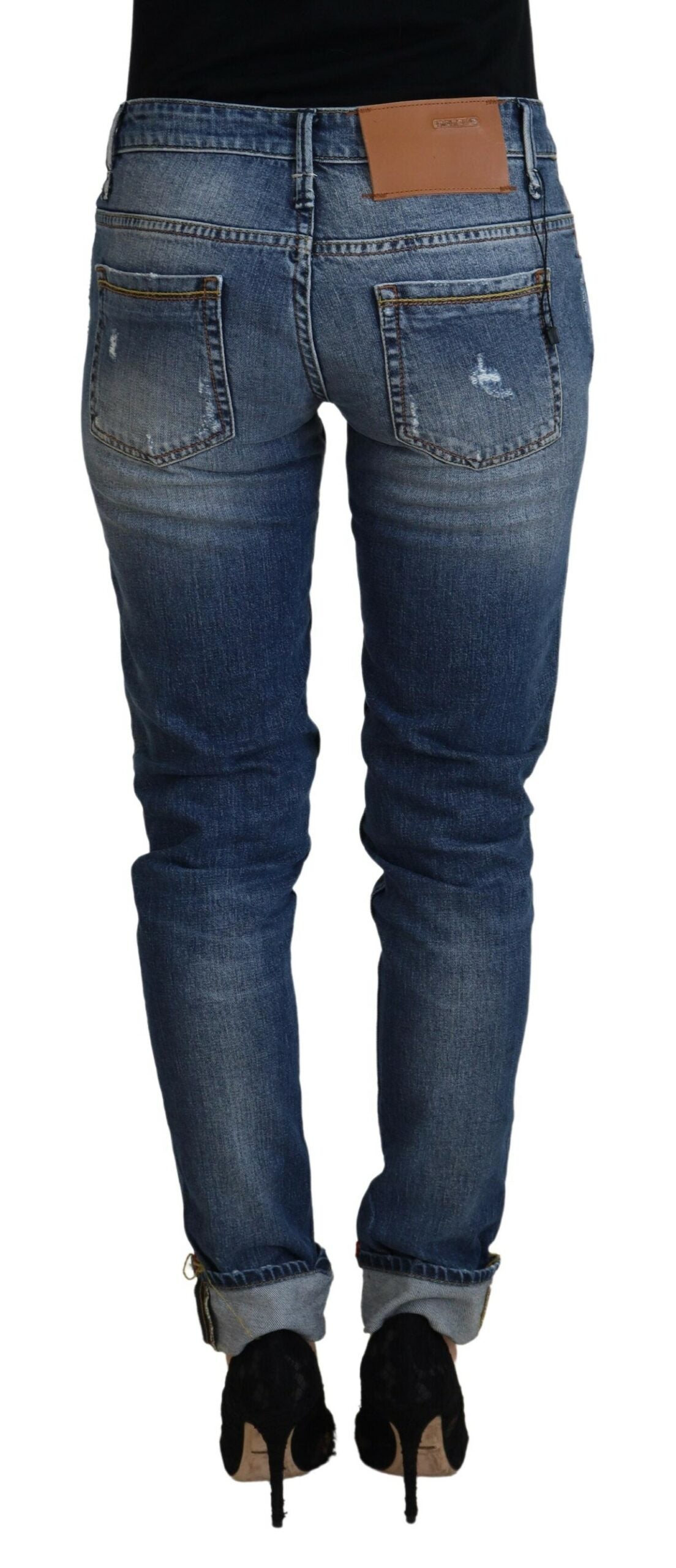 Jean skinny taille basse Acht