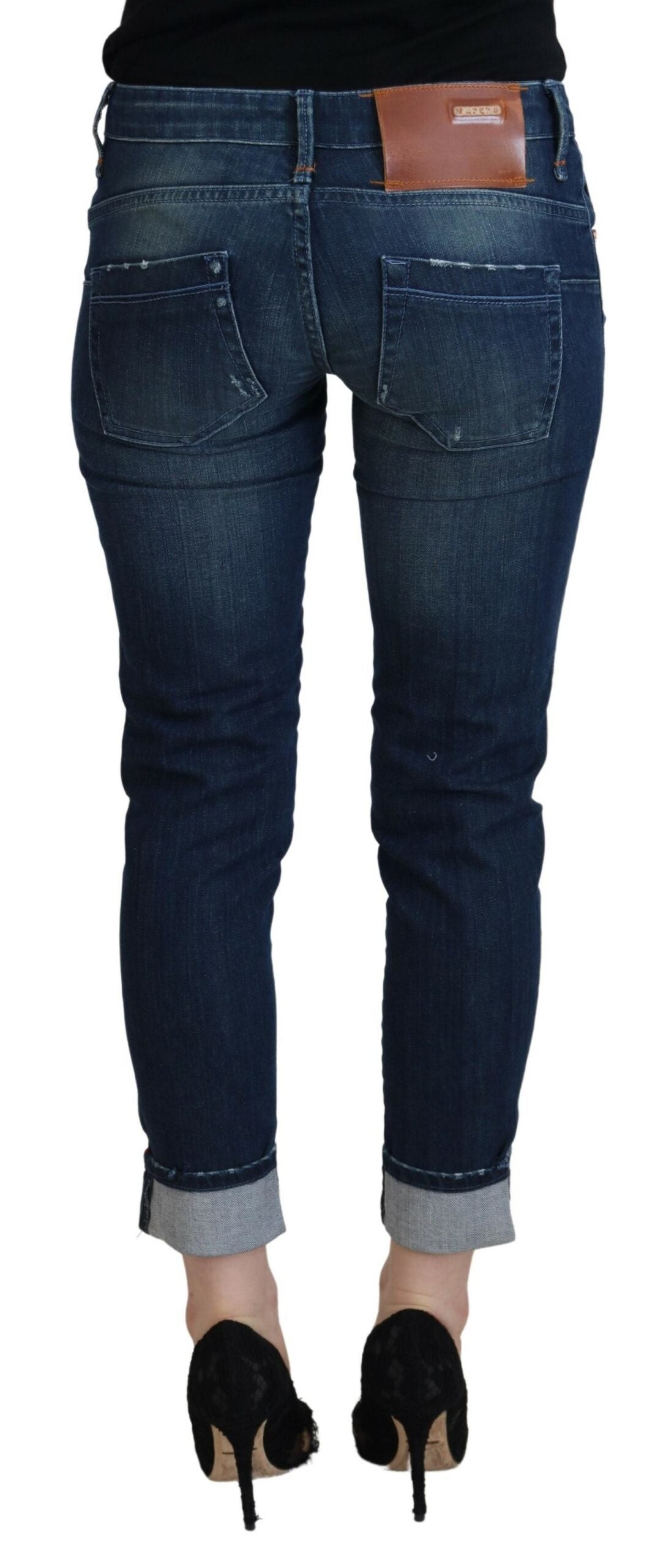 Jean slim taille basse Acht Chic