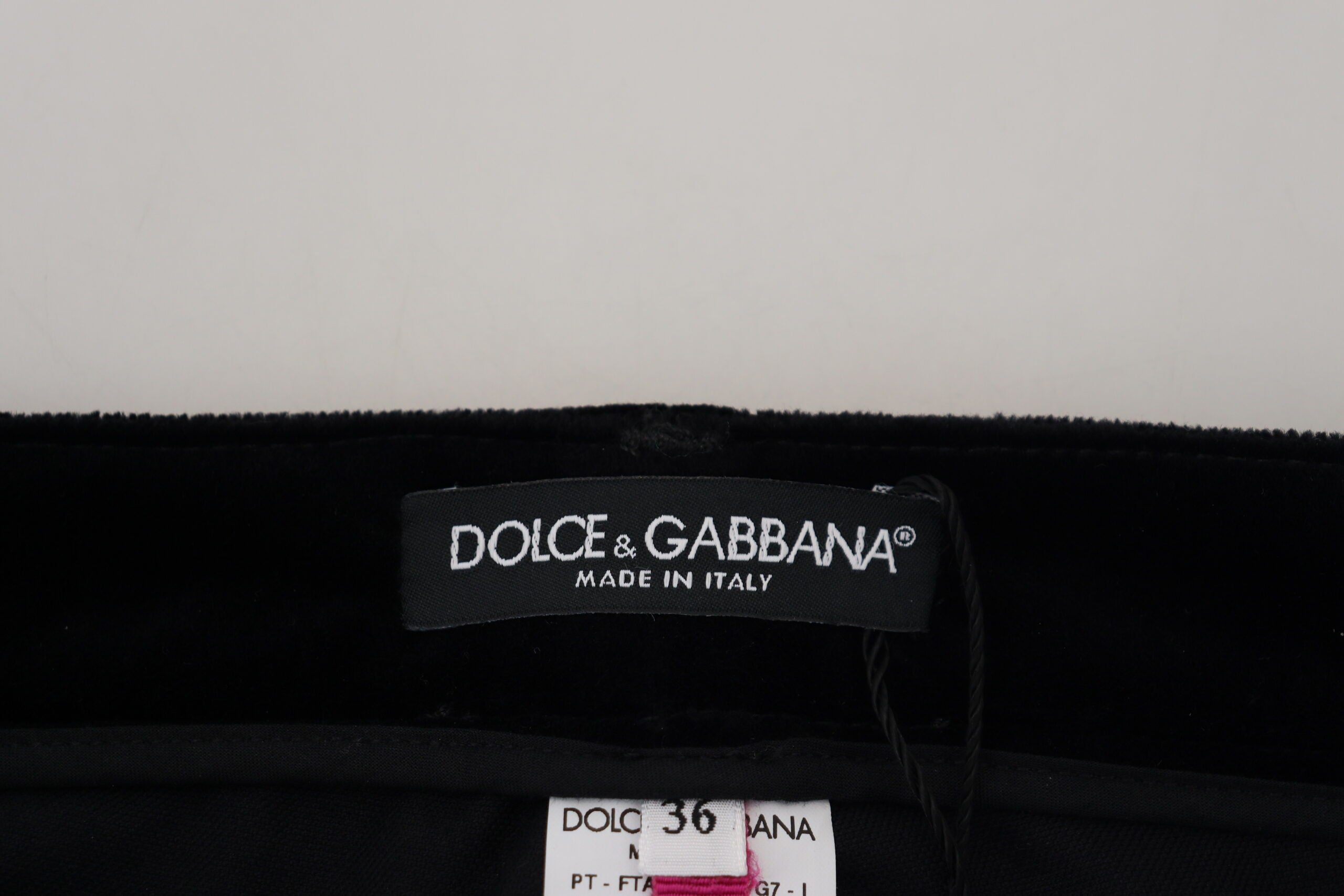 Dolce &amp; Gabbana Chic Jean skinny noir taille moyenne