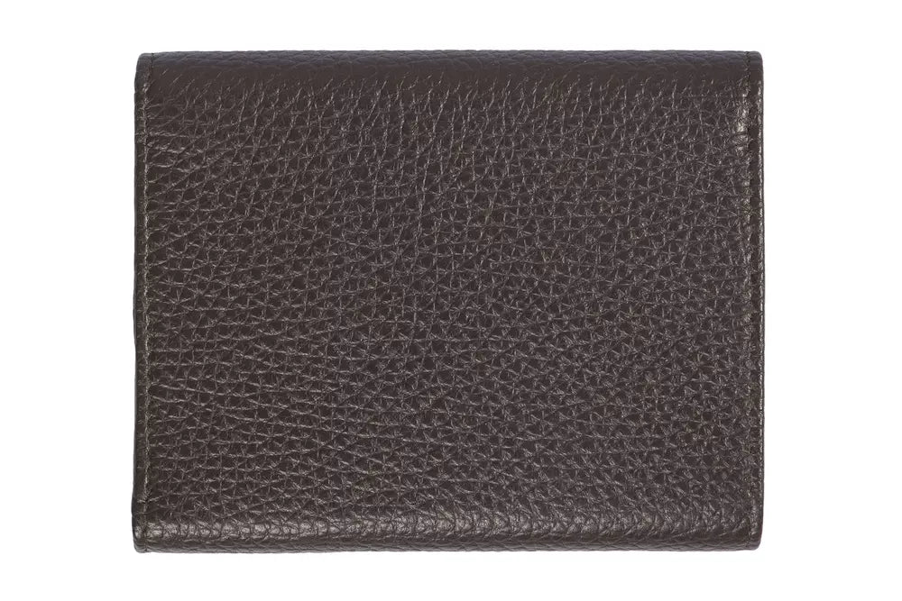 Trussardi Elegant Embossed Leather Ladies' Wallet