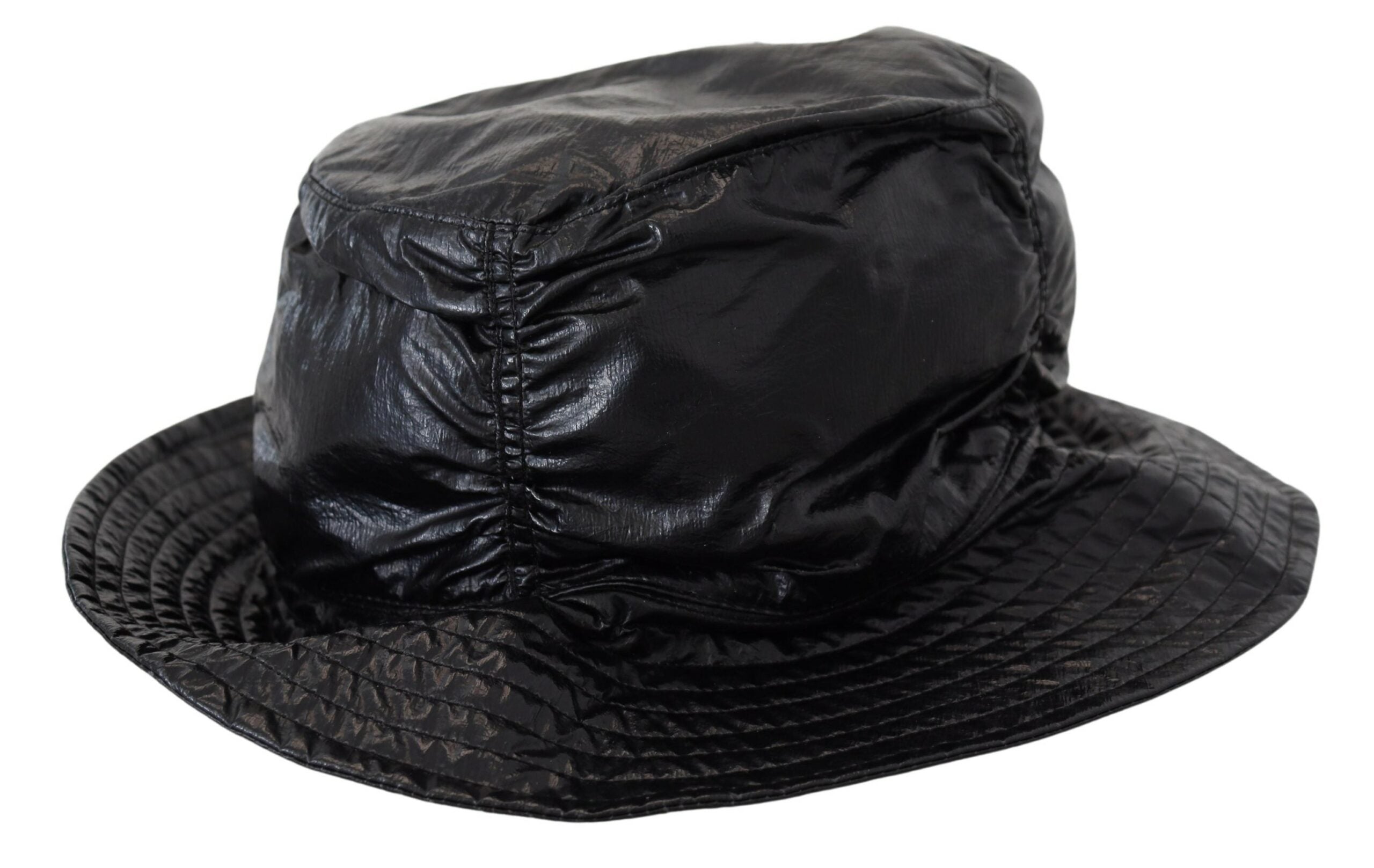 Dolce &amp; Gabbana Casquette bob noire élégante avec logo