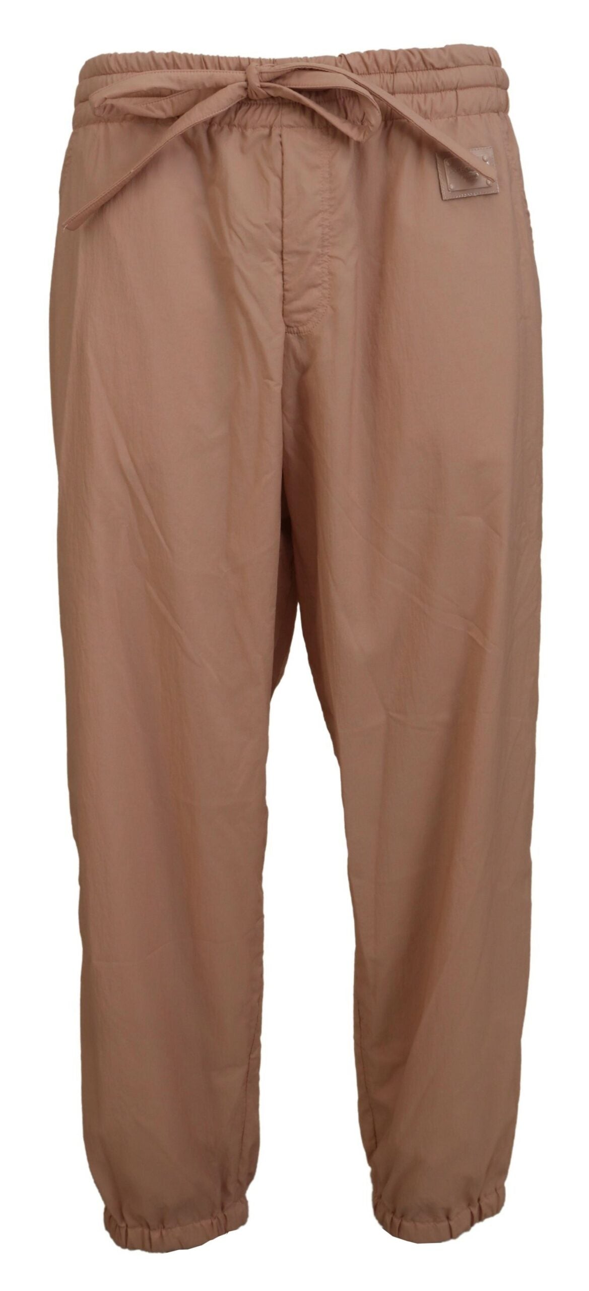 Dolce & Gabbana Elegant Peach Casual Sweatpants