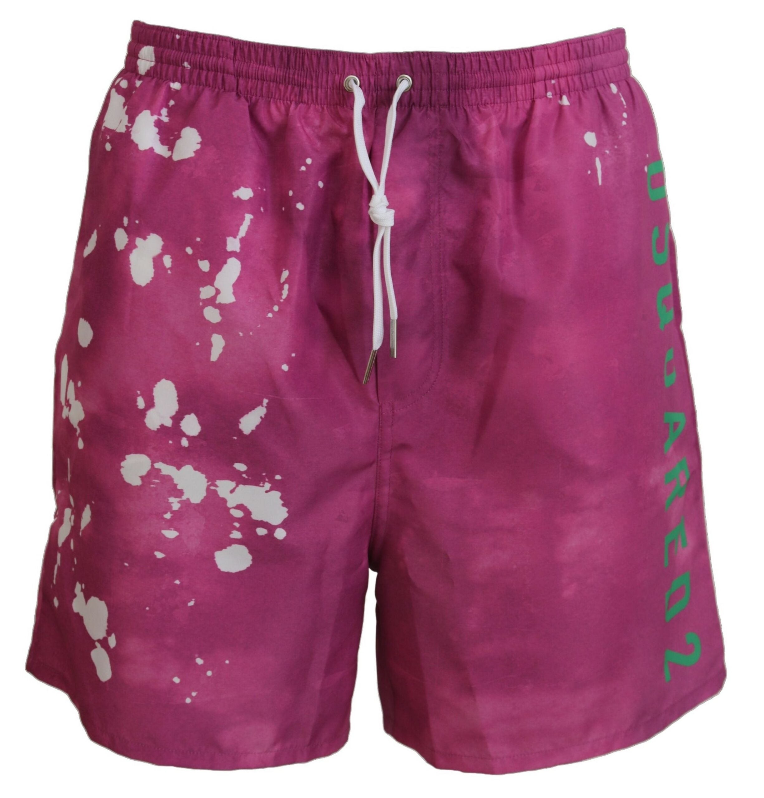 Dsquared² Boxer short de bain rose tie-dye