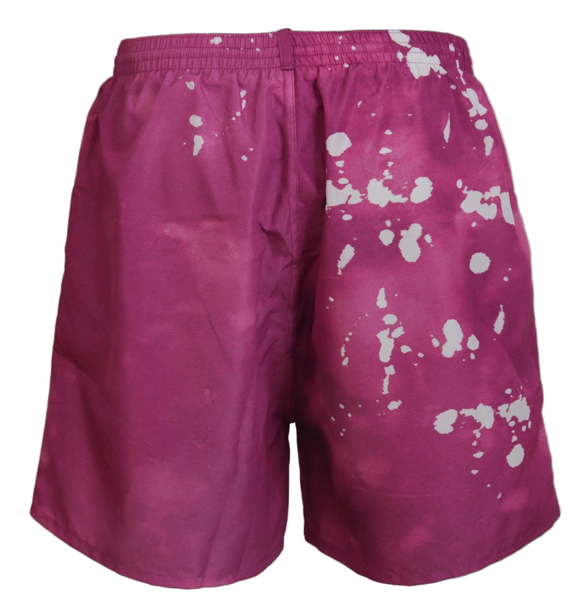 Dsquared² Boxer short de bain rose tie-dye